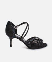 Glitter Detail Ballroom & Latin Shoes, Comfort Fit & 55mm Heel - PD800