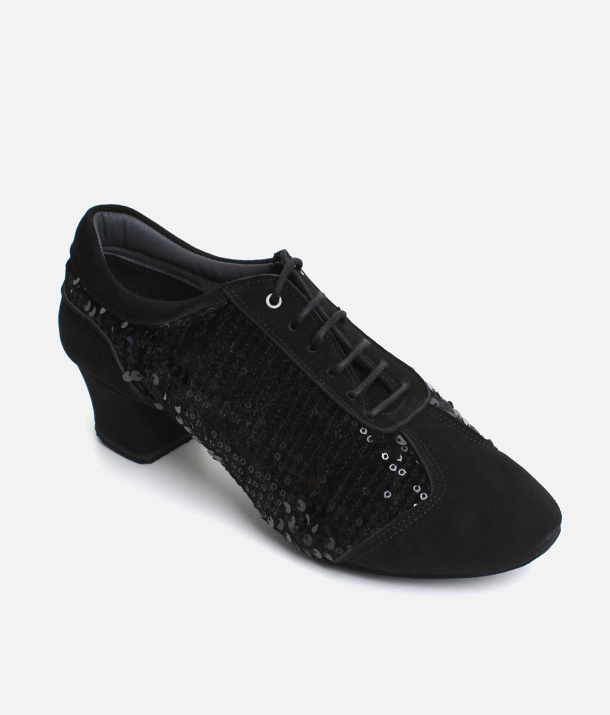 Stylish Cuban Heel Dance Shoes for Practice & Performance - NOIRE CUBAN