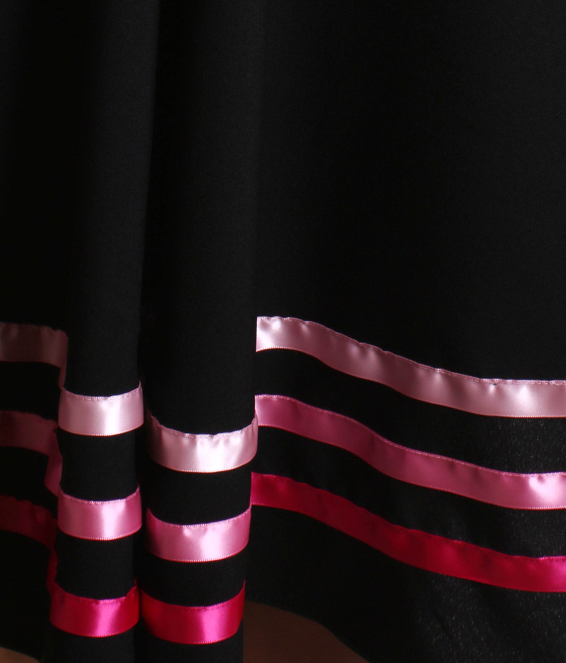 Girls Character Dance Skirt - RAD & ISTD Approved with 3 Ribbon Stripes