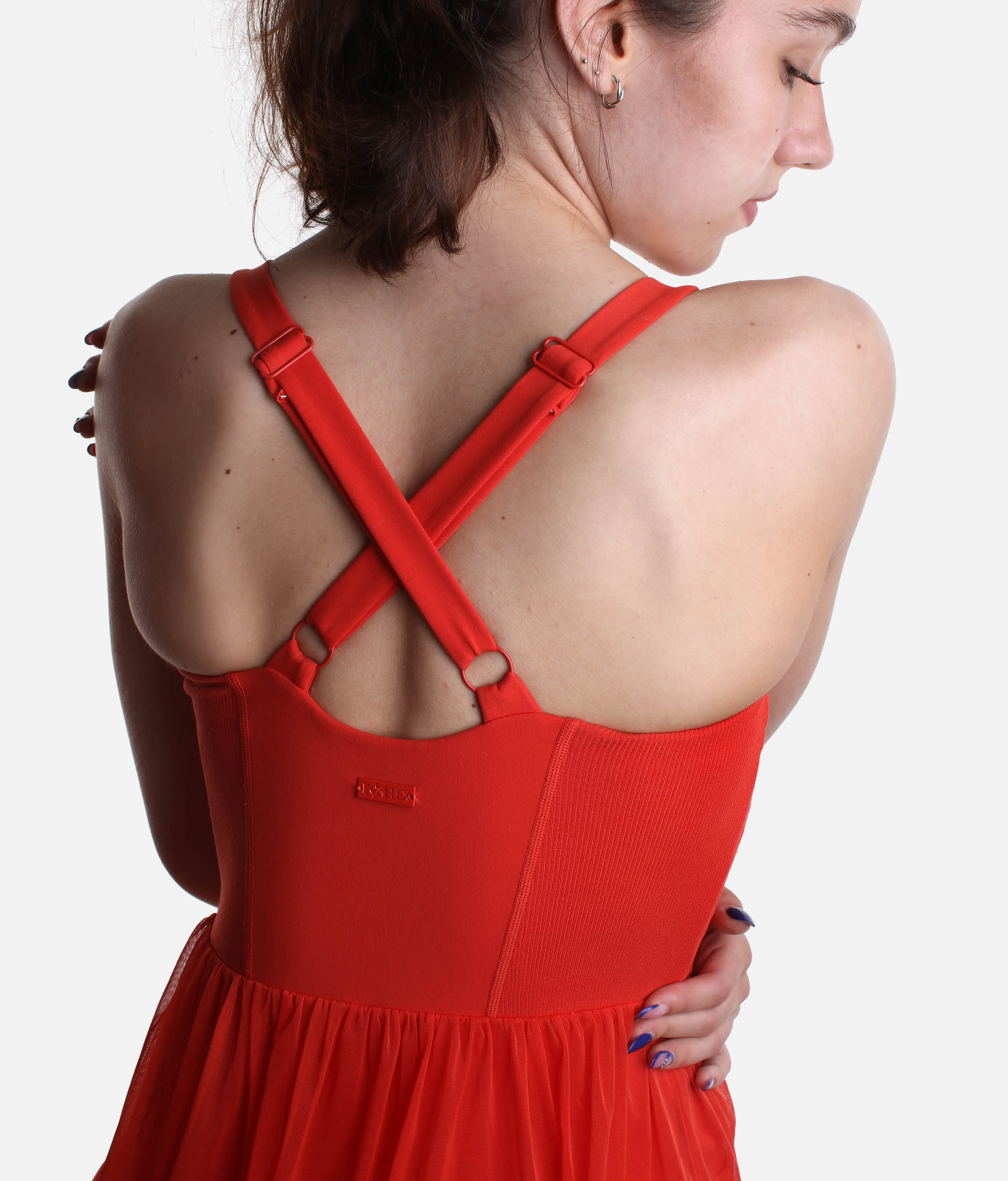 Corset PIROUETTE DRESS - Activewear Dress with Built-In Shorts & Pockets