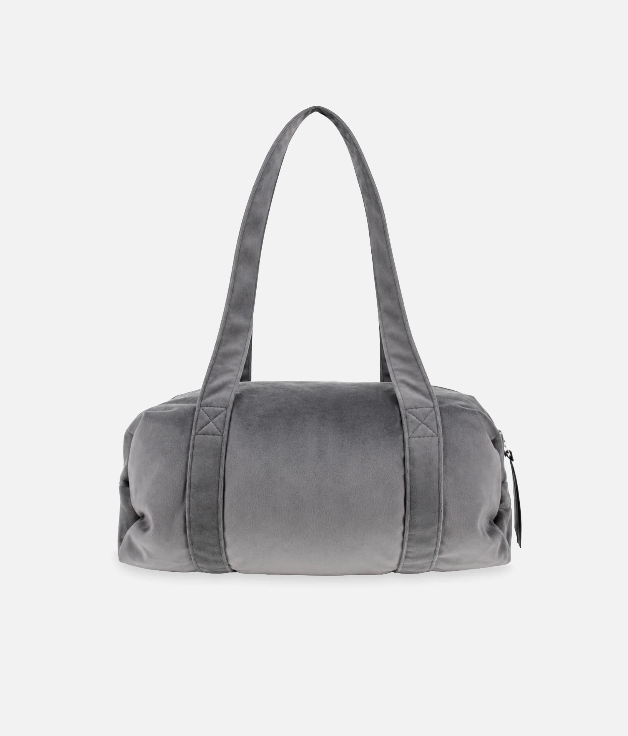 Medium Velvet Ballet Bag, Satin Bow Detail Duffle - B0232V