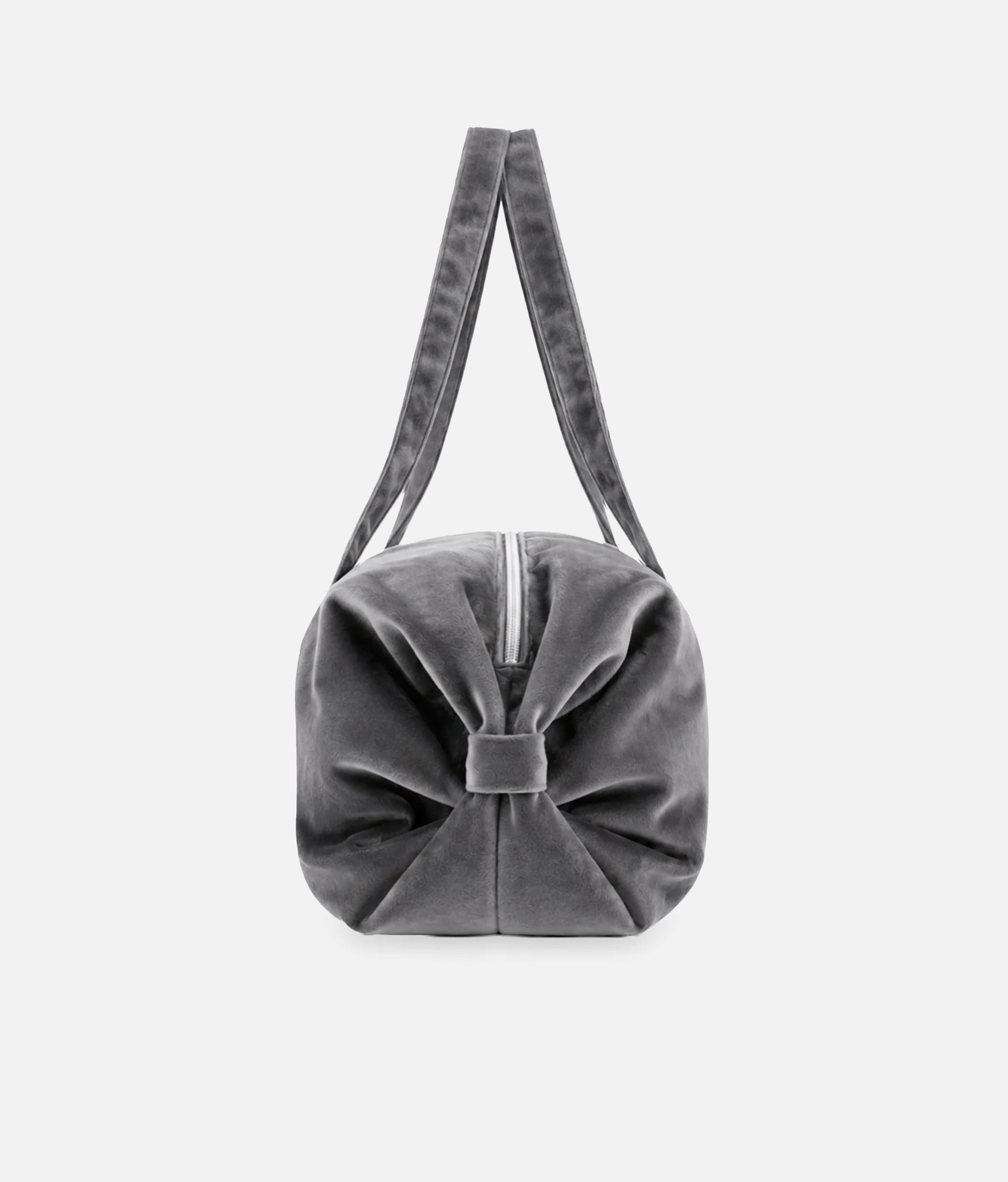 Medium Velvet Ballet Bag, Satin Bow Detail Duffle - B0232V