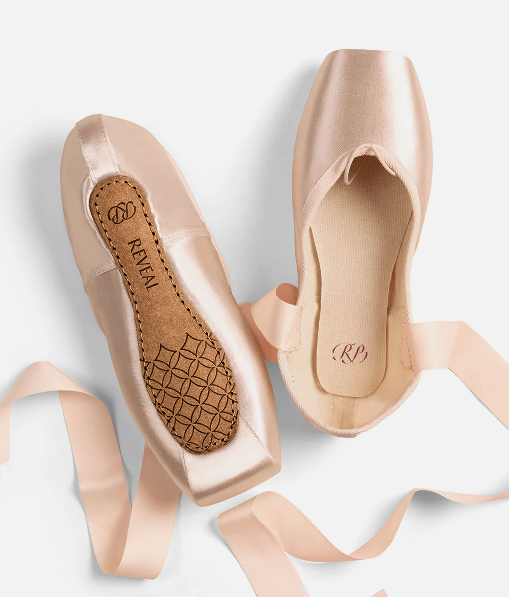 REVEAL SATIN TIP Pointe Shoes - Flexible Standard Shank