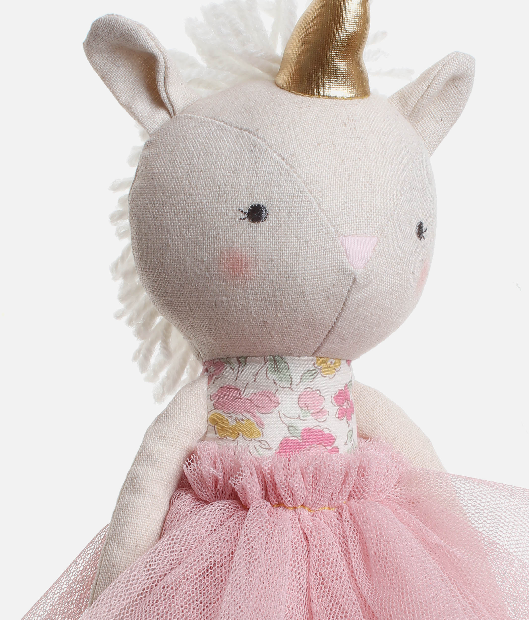 Rose Garden Baby Unicorn Doll - N11525RG