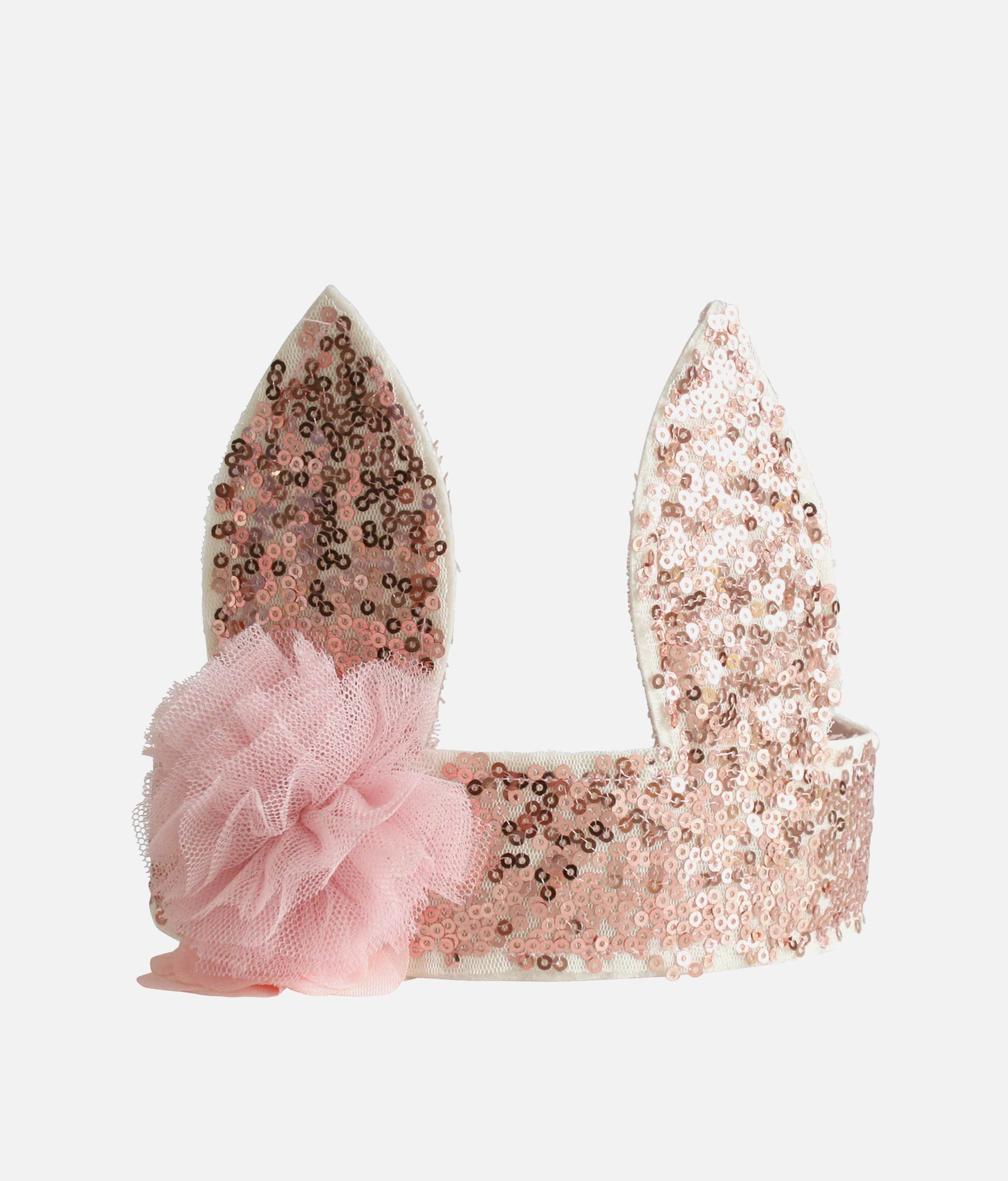 Magical Sequins Hair Accessory for Tiny Ballerinas - BUNNY EARS CROWN