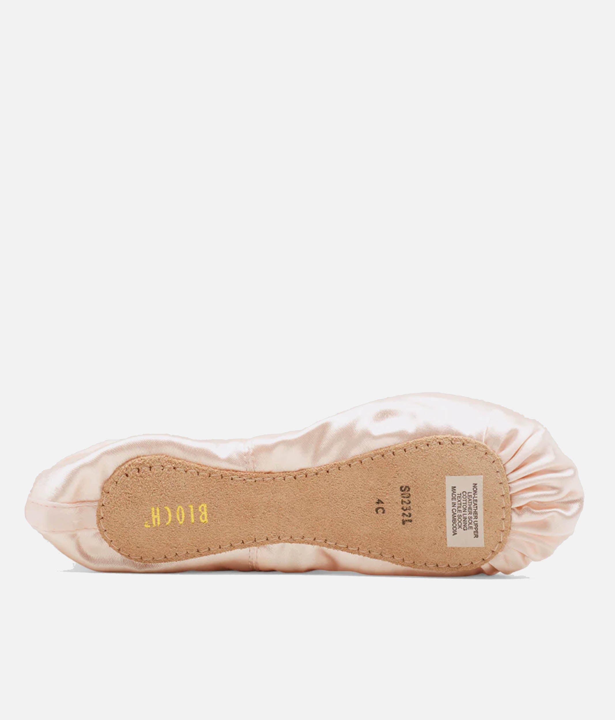 Bloch satin ballet shoes online