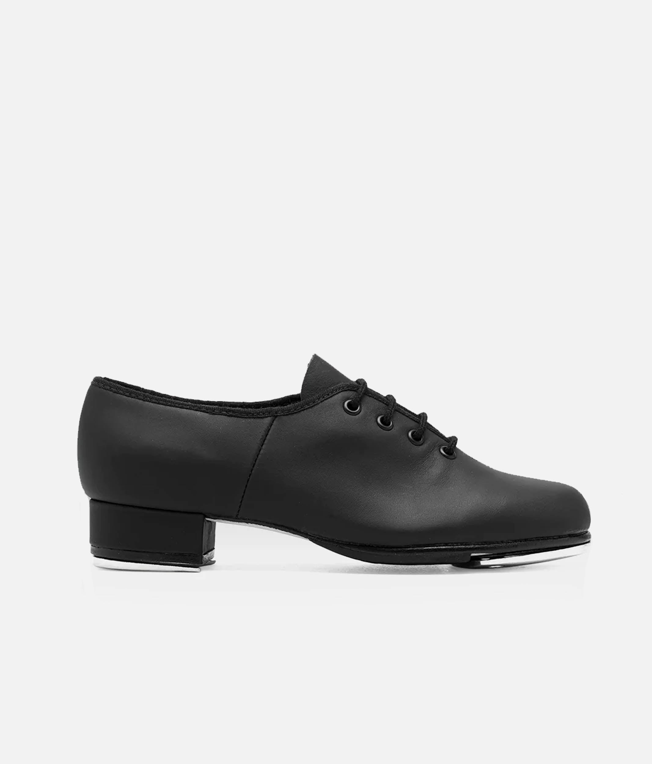 Professional Leather Tap Shoes, Oxford Design with Shock Absorption & Techno Taps - S0301
