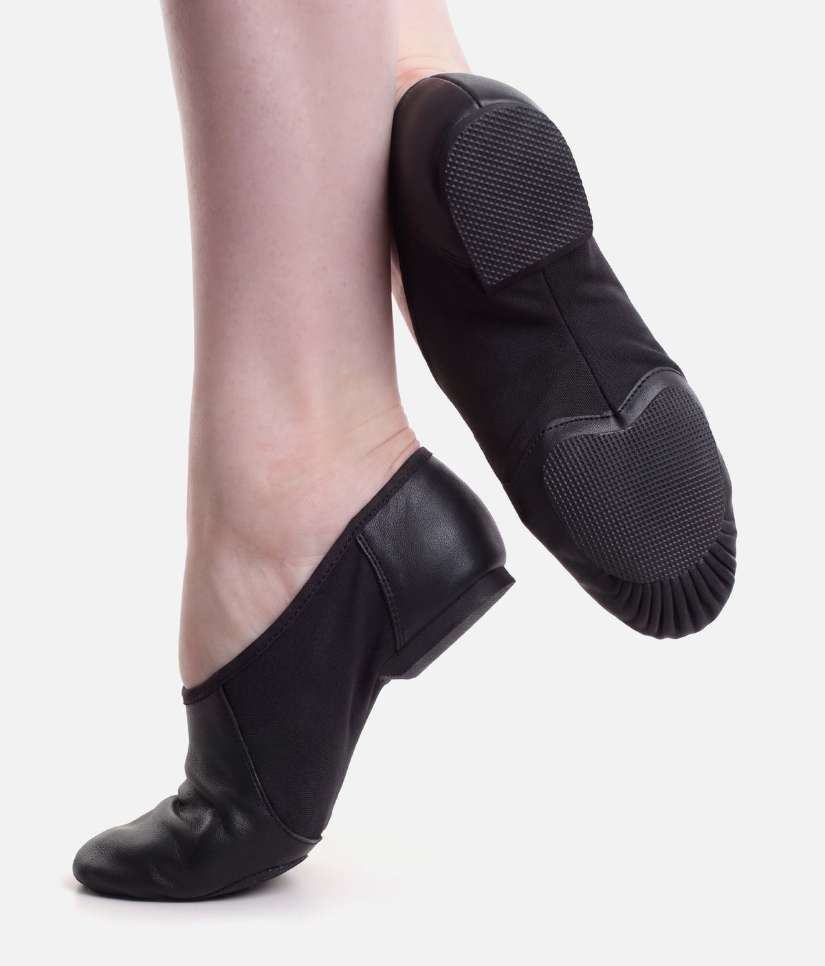 Neo-Flex Leather Slip-On Jazz Shoes - S0495