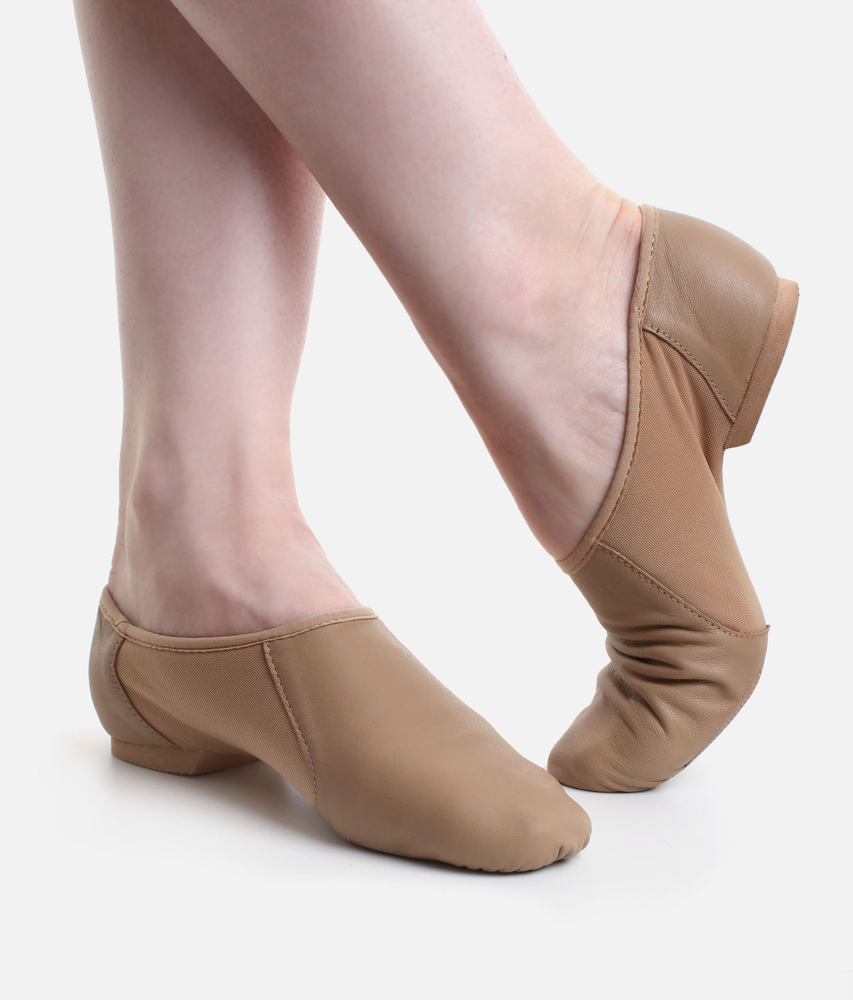 Neo-Flex Leather Slip-On Jazz Shoes - S0495