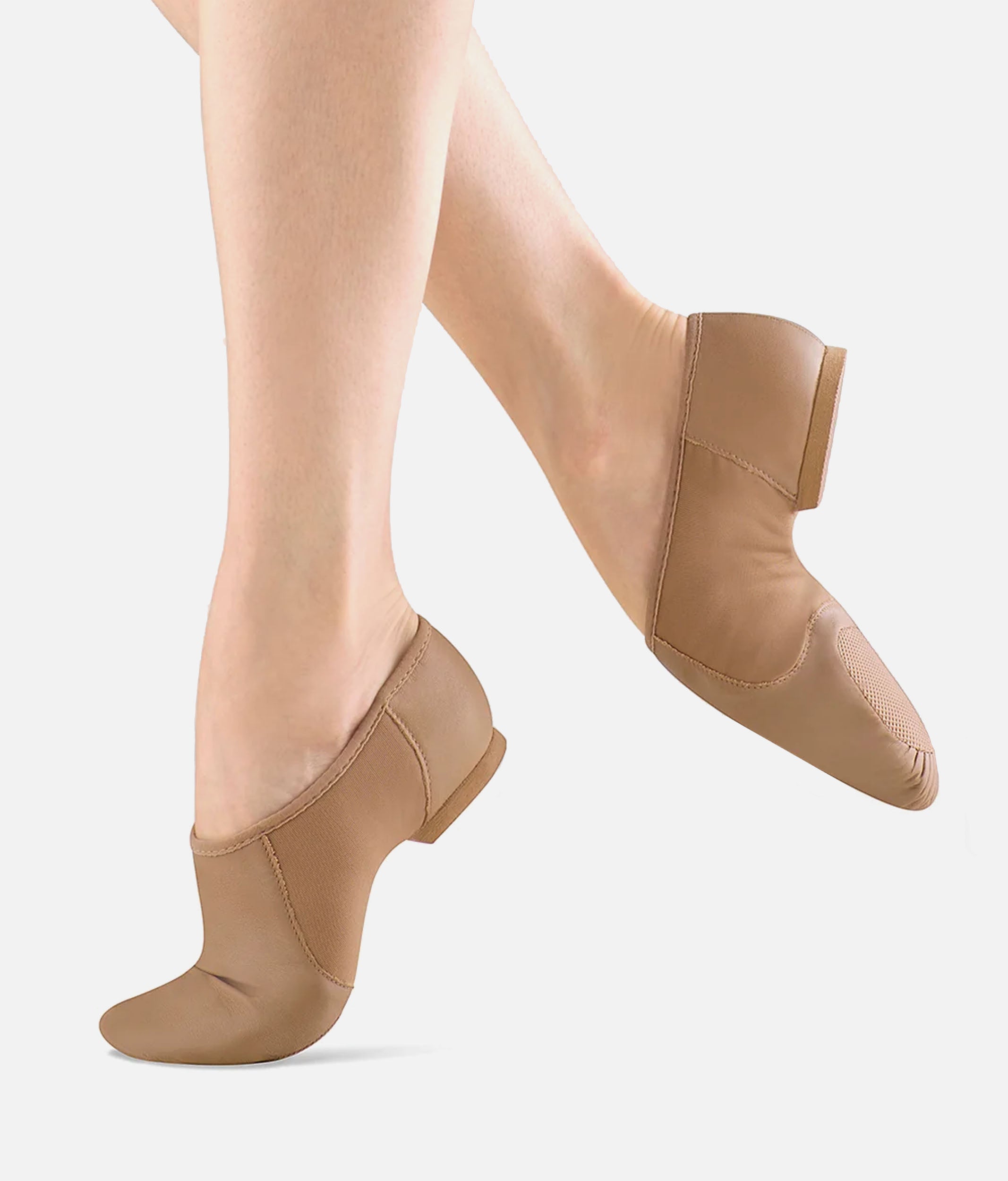 Neo-Flex Leather Slip-On Jazz Shoes - S0495