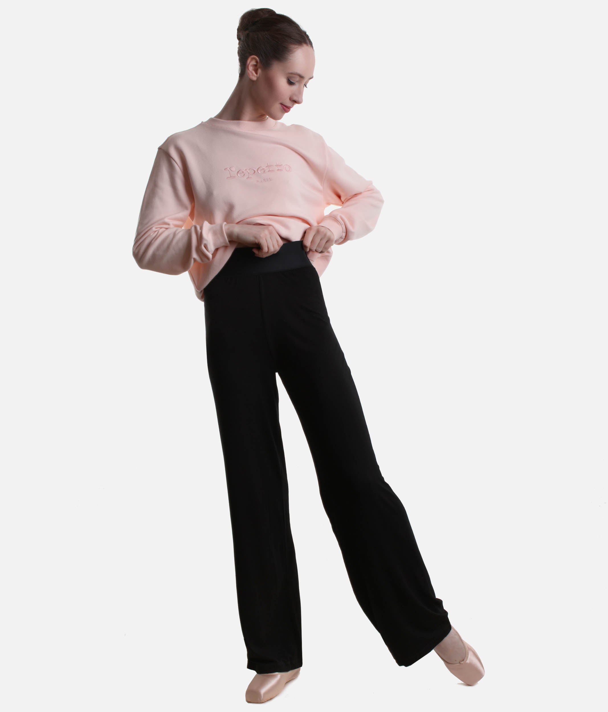 Ballet Warm-Up Pants, High Waist, Loose Fit, Ultimate Comfort - S0559