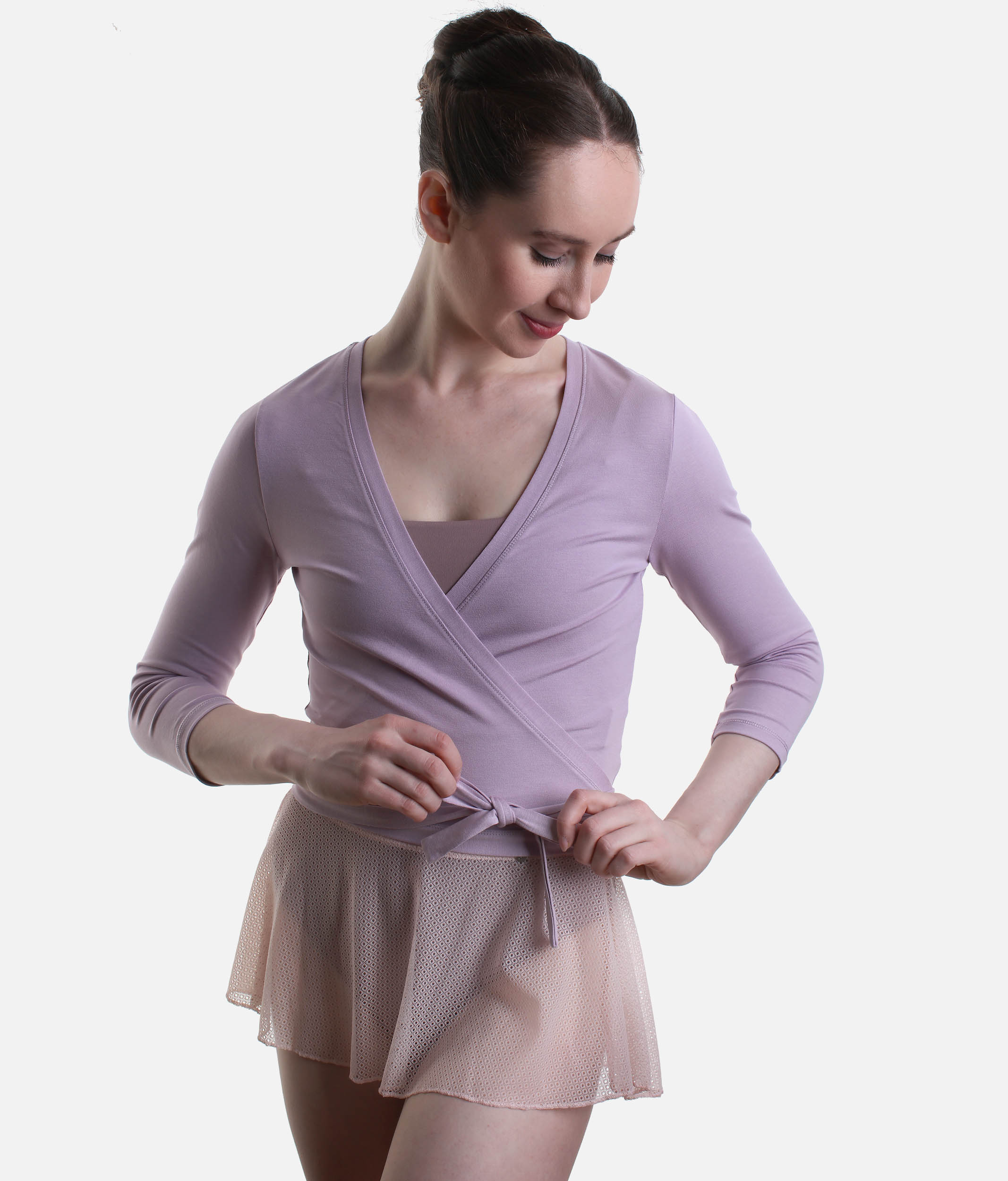 Wrap Over Top for Ballet & Pilates, Lightweight Essential - S0733