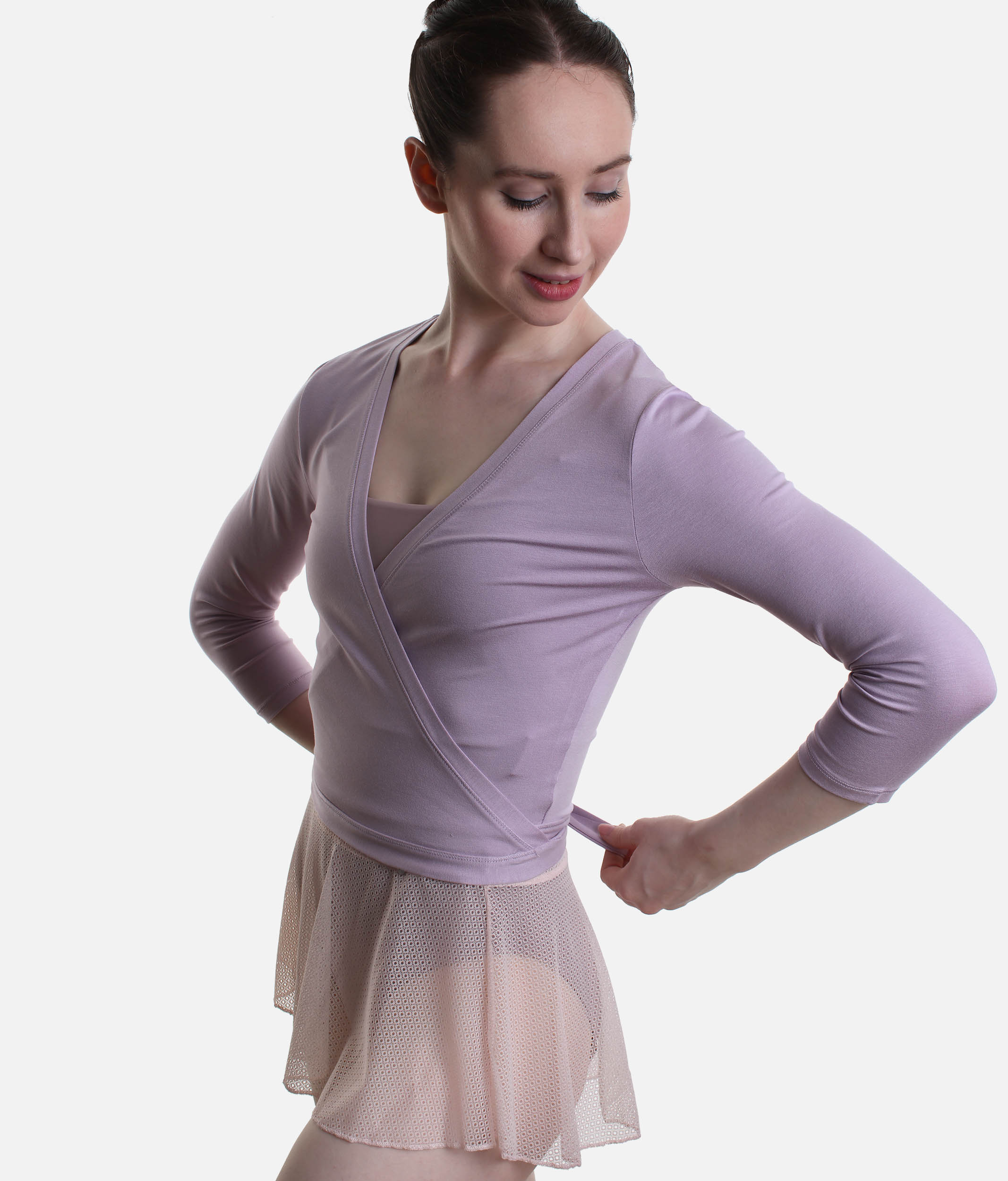 Wrap Over Top for Ballet & Pilates, Lightweight Essential - S0733