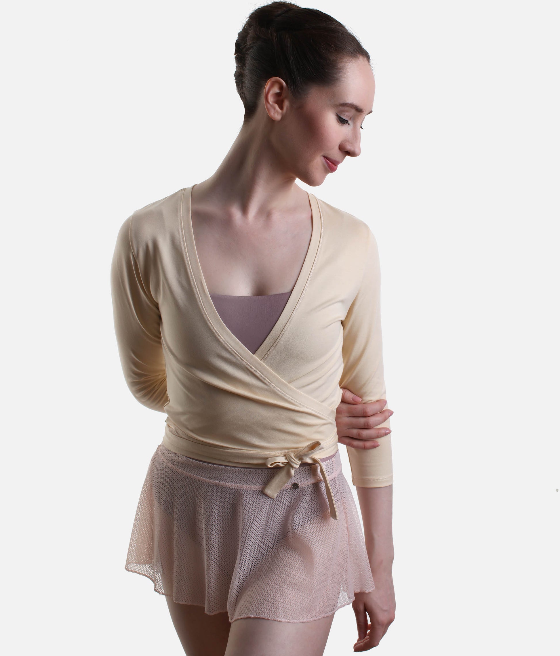 Wrap Over Top for Ballet & Pilates, Lightweight Essential - S0733
