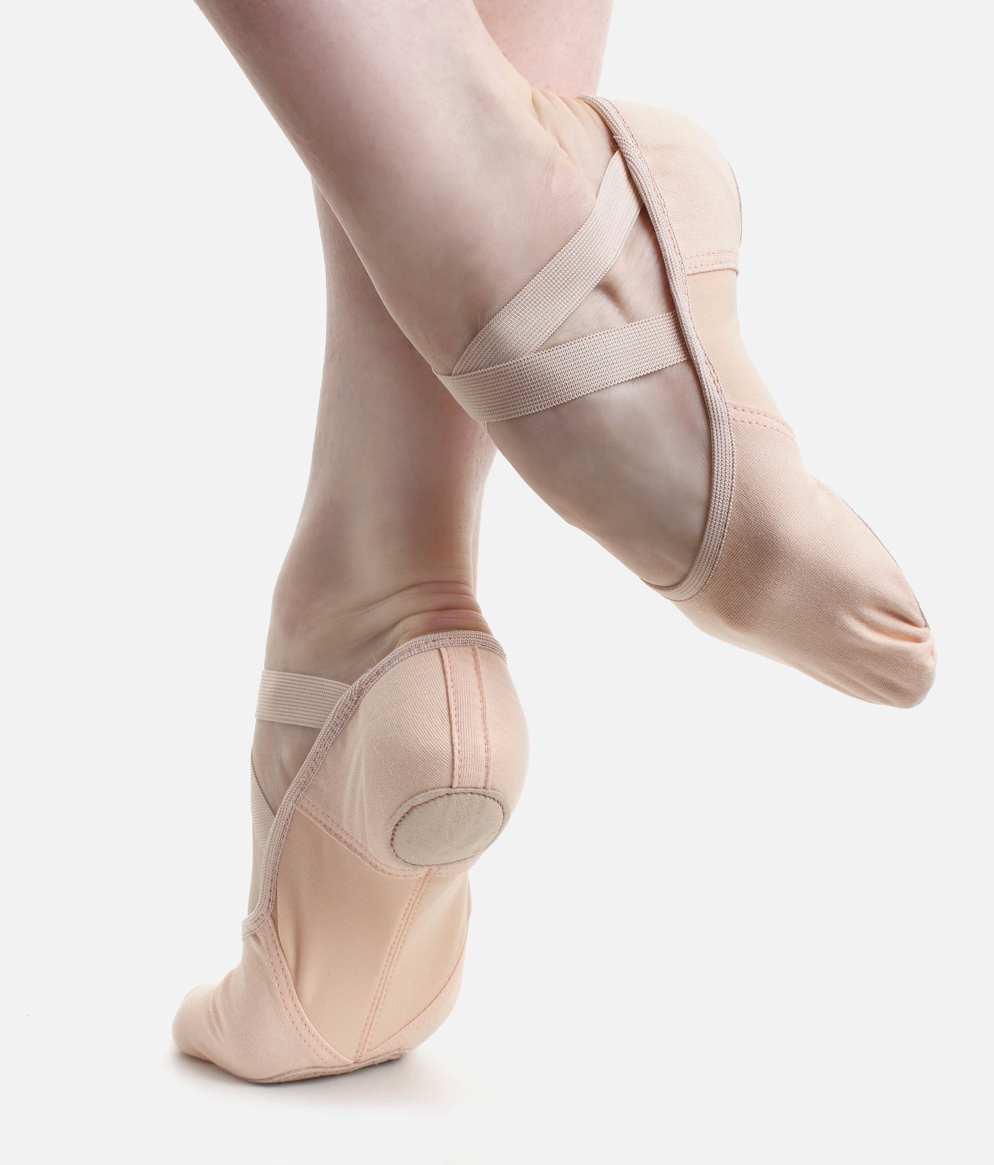 Vegan Stretch Canvas Ballet Shoes, SUPER-PRO Split Sole - SD122VG