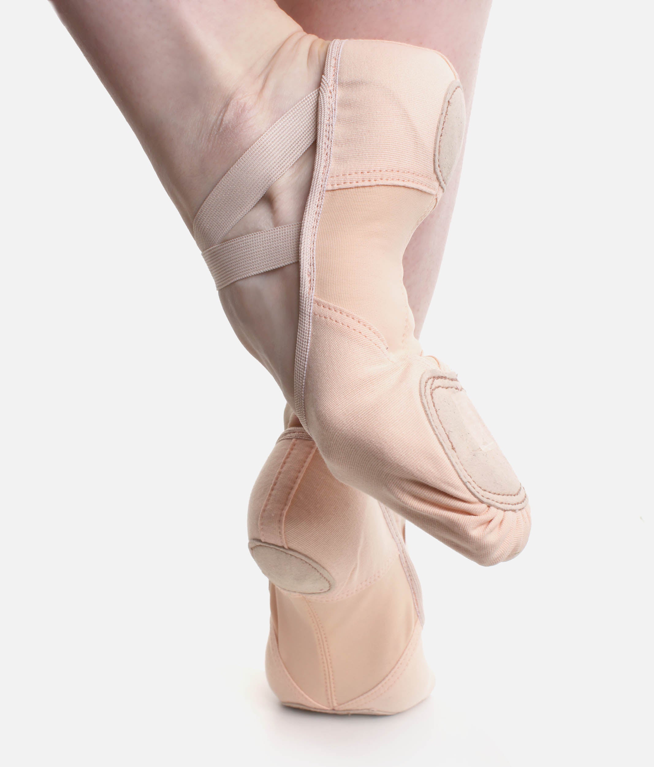 Vegan Stretch Canvas Ballet Shoes, SUPER-PRO Split Sole - SD122VG