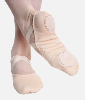 Vegan Stretch Canvas Ballet Shoes - SD 140