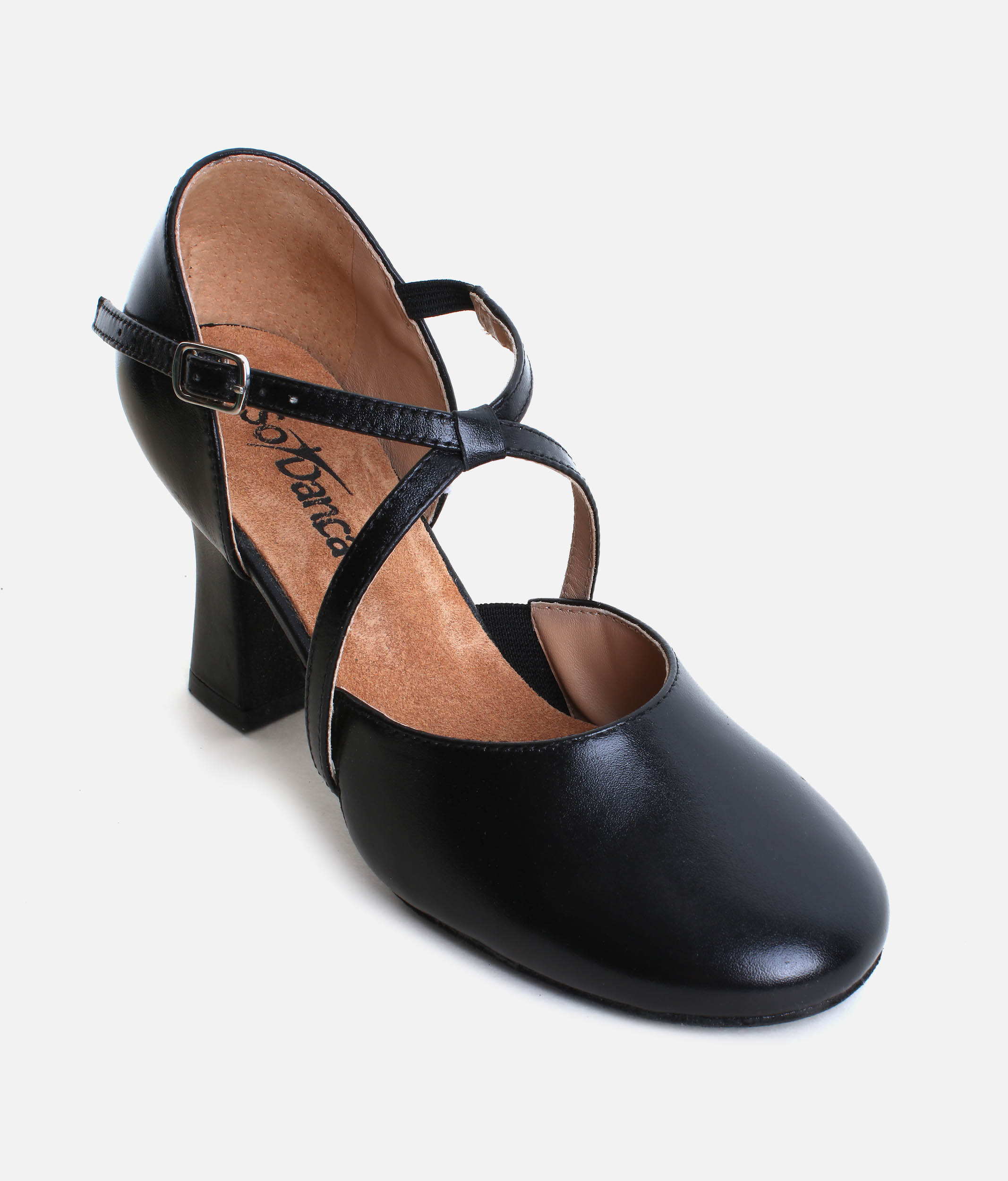 Broadway Leather 3” Character Heels - SD143