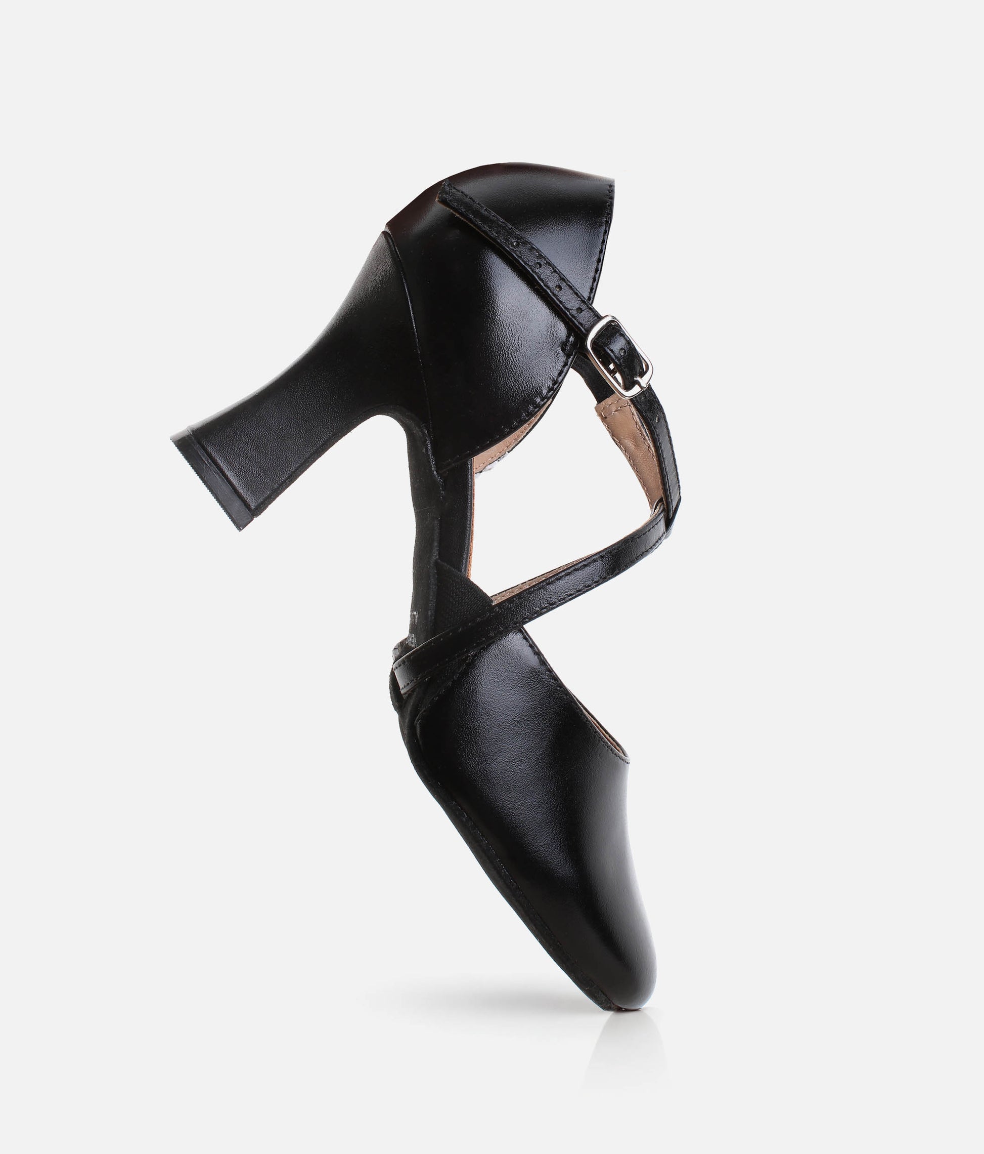Broadway Leather 3” Character Heels - SD143