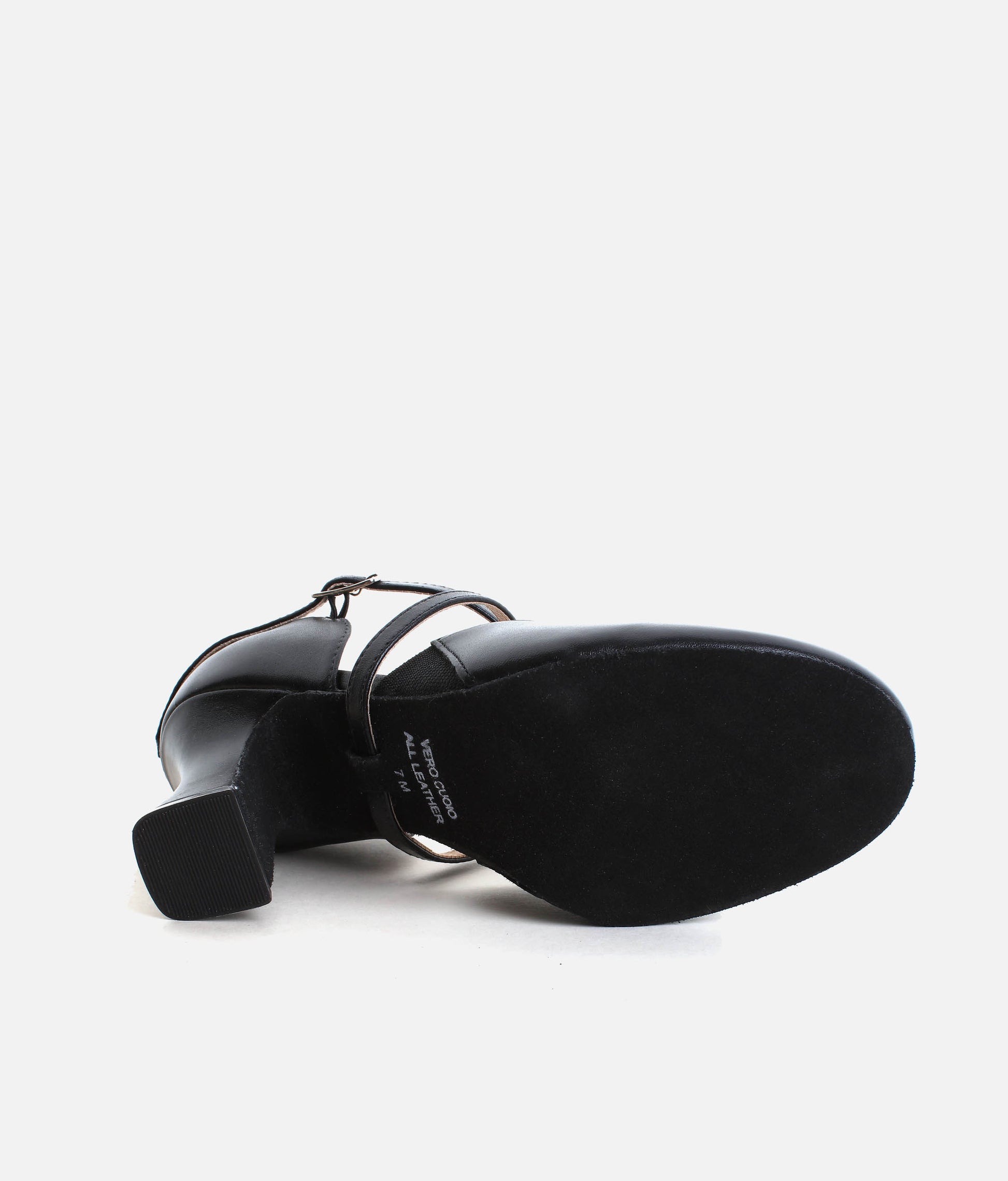 SD153 - High-Stability X-Strap Leather Character Shoes, Reinforced Heel