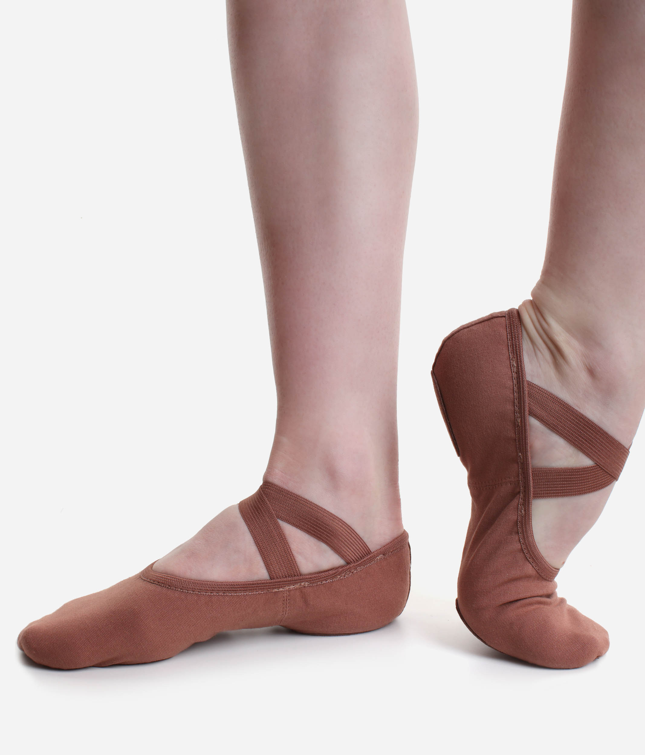 Split Sole Stretch Canvas Ballet Shoes, Professional Fit, Medium Width - SD16