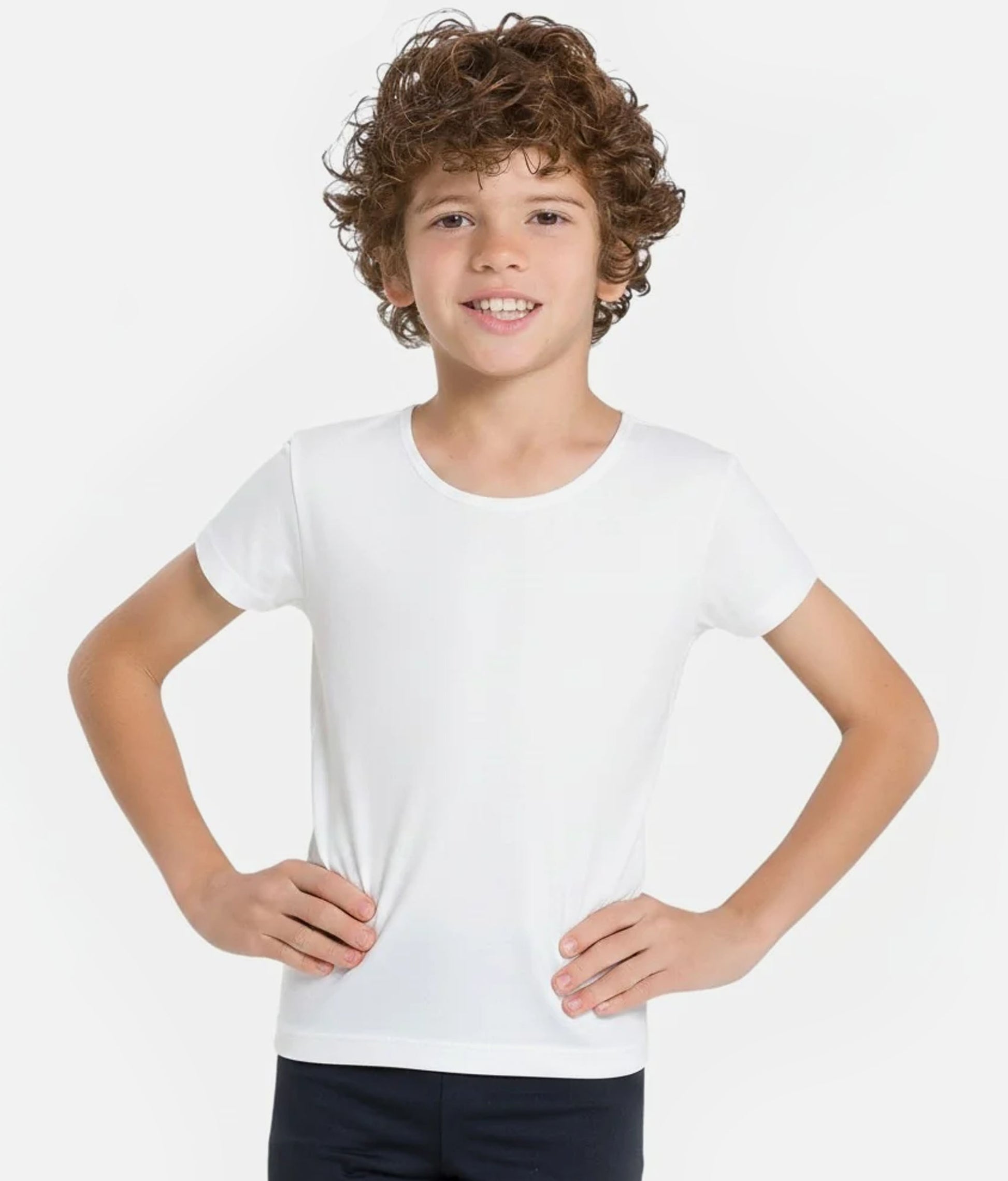 Boys’ Crew-Neck Ballet Uniform T-Shirt - SL112 Franco