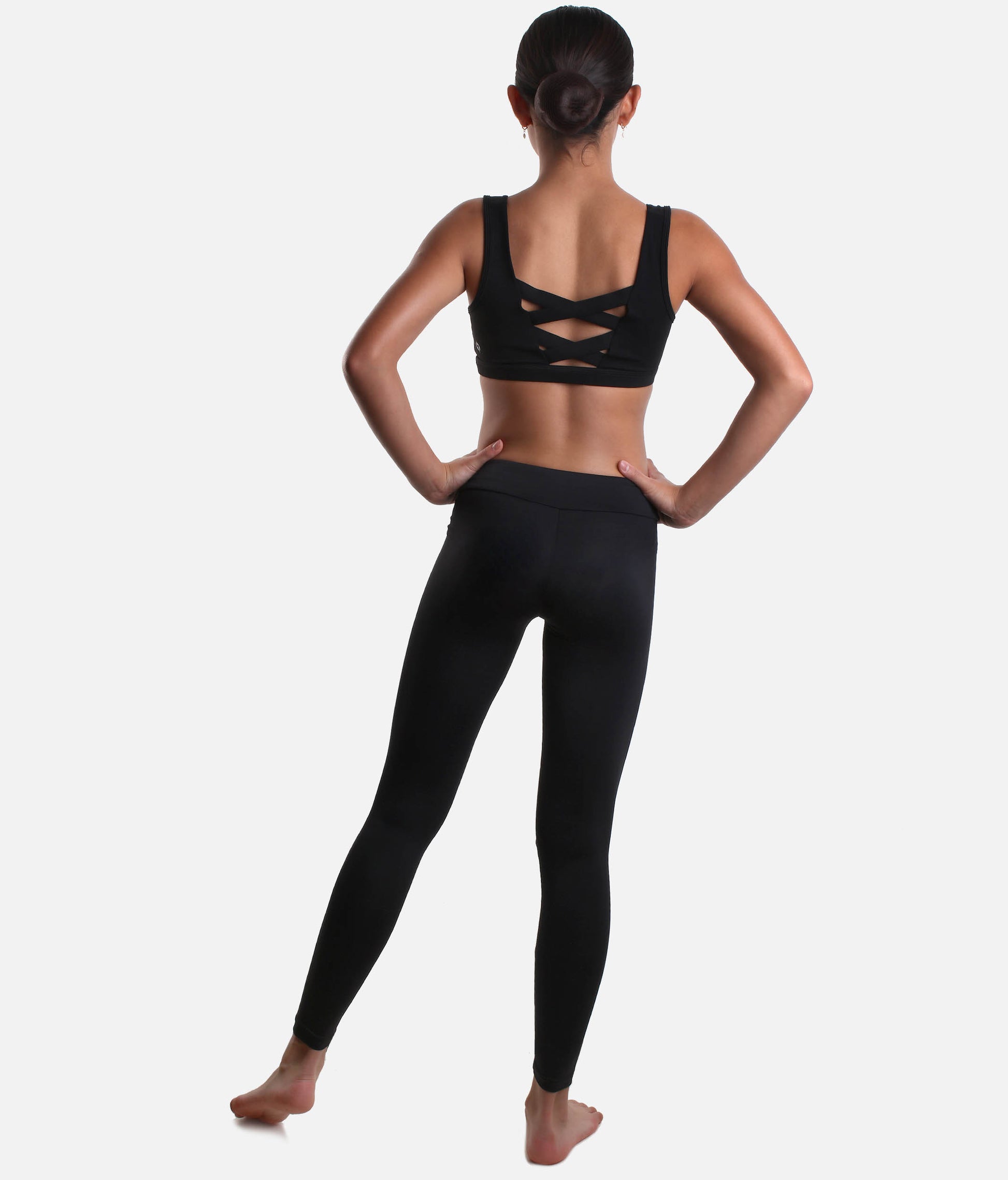 Girls Dance Leggings, Full-Length Buttery Soft for Young Dancers - SL156