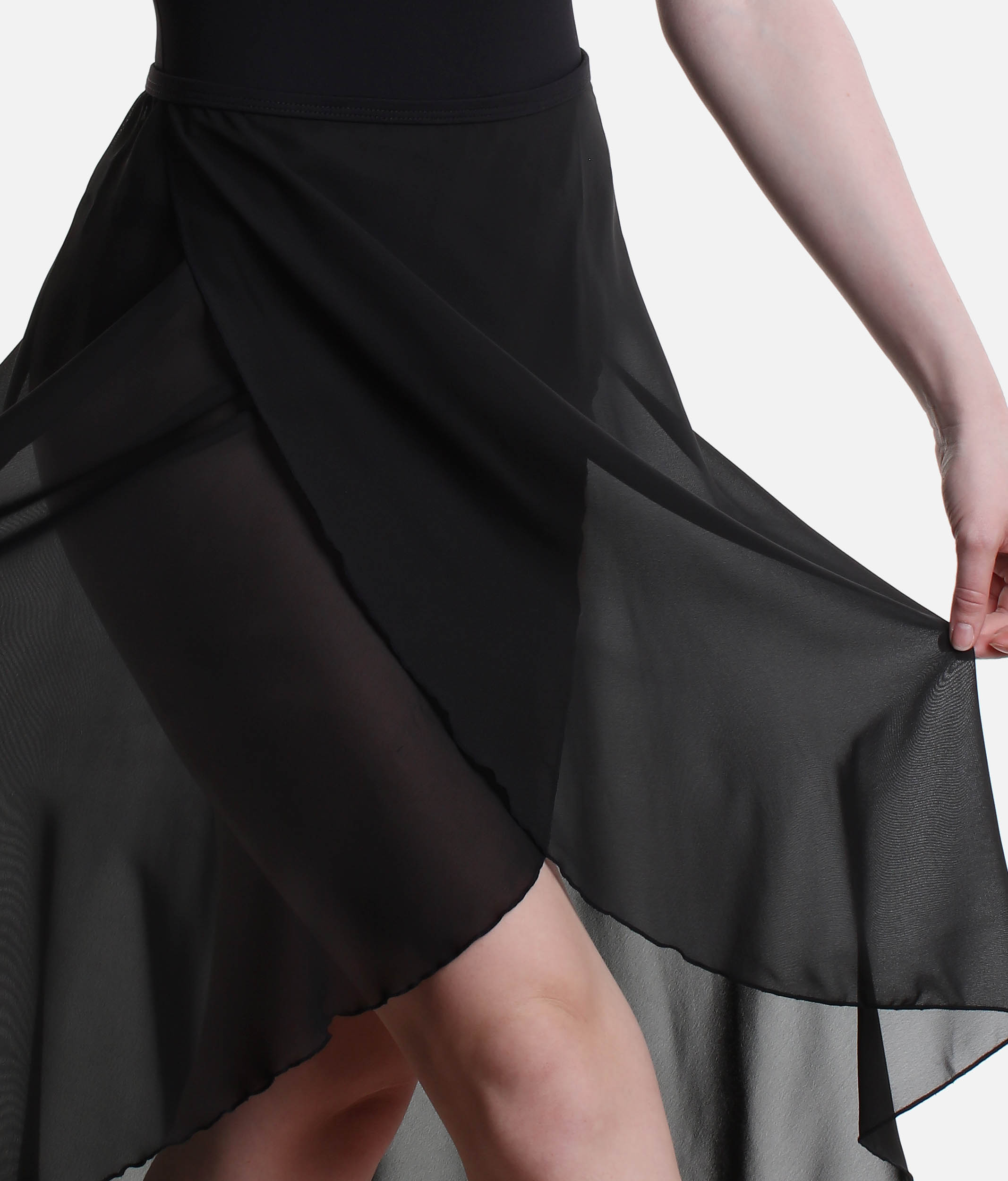 Long wrap around dance skirt best sale