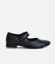TA38 - Easy-Fit Velcro Tap Shoe, Vegan Leather Tap Dance Shoes for Beginners