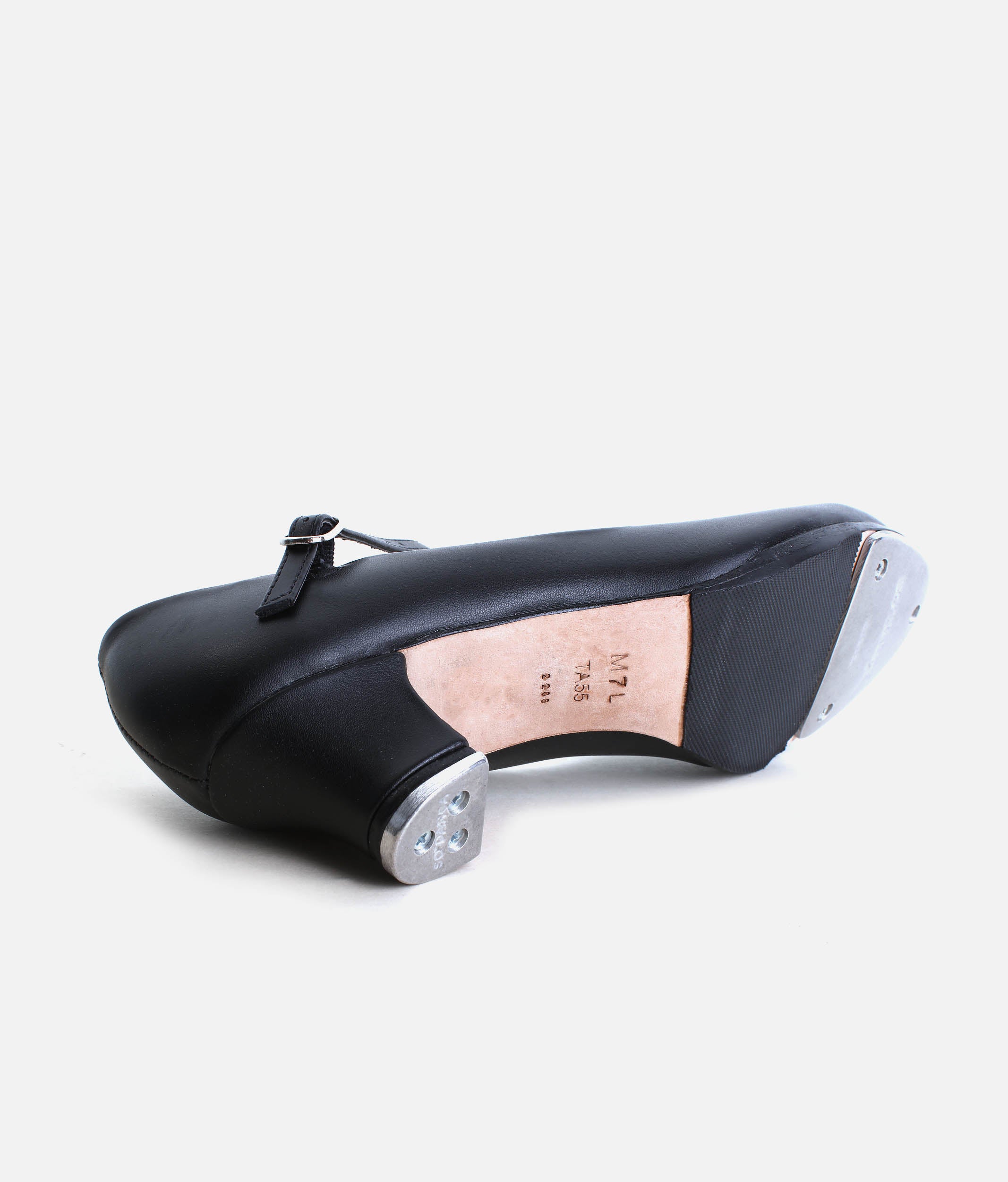 TA55 - Low Heel Tap Dance Shoes, Rich Sound with Full Sole & Cushioned Insole