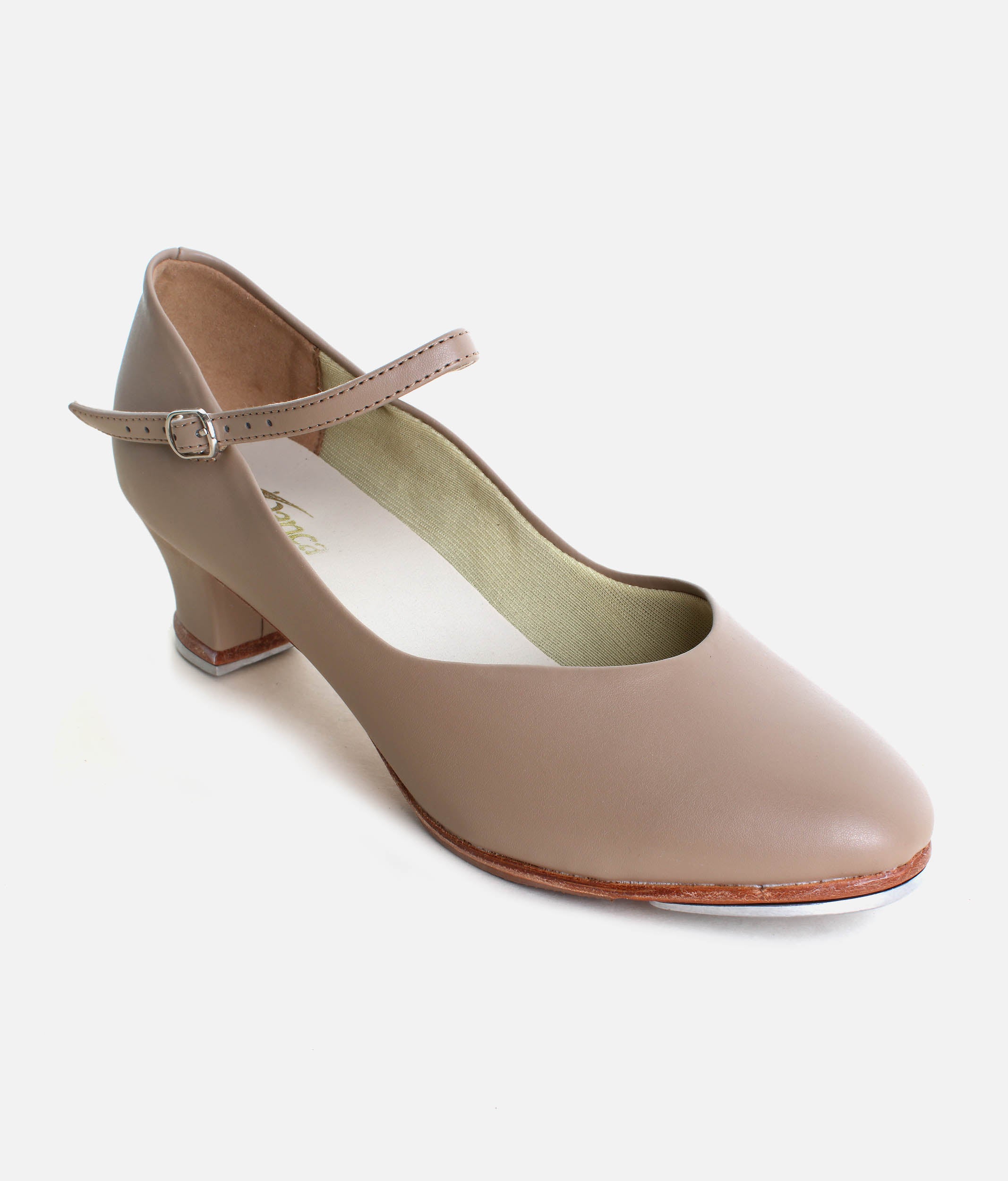 TA55 - Low Heel Tap Dance Shoes, Rich Sound with Full Sole & Cushioned Insole