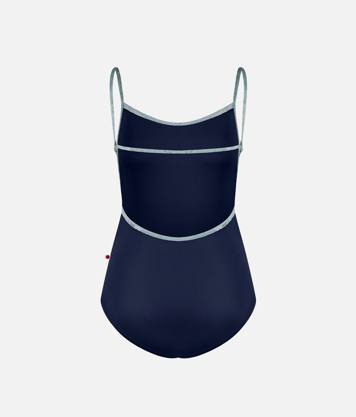 Tamara Dark Blue Open Back Camisole Ballet Leotard