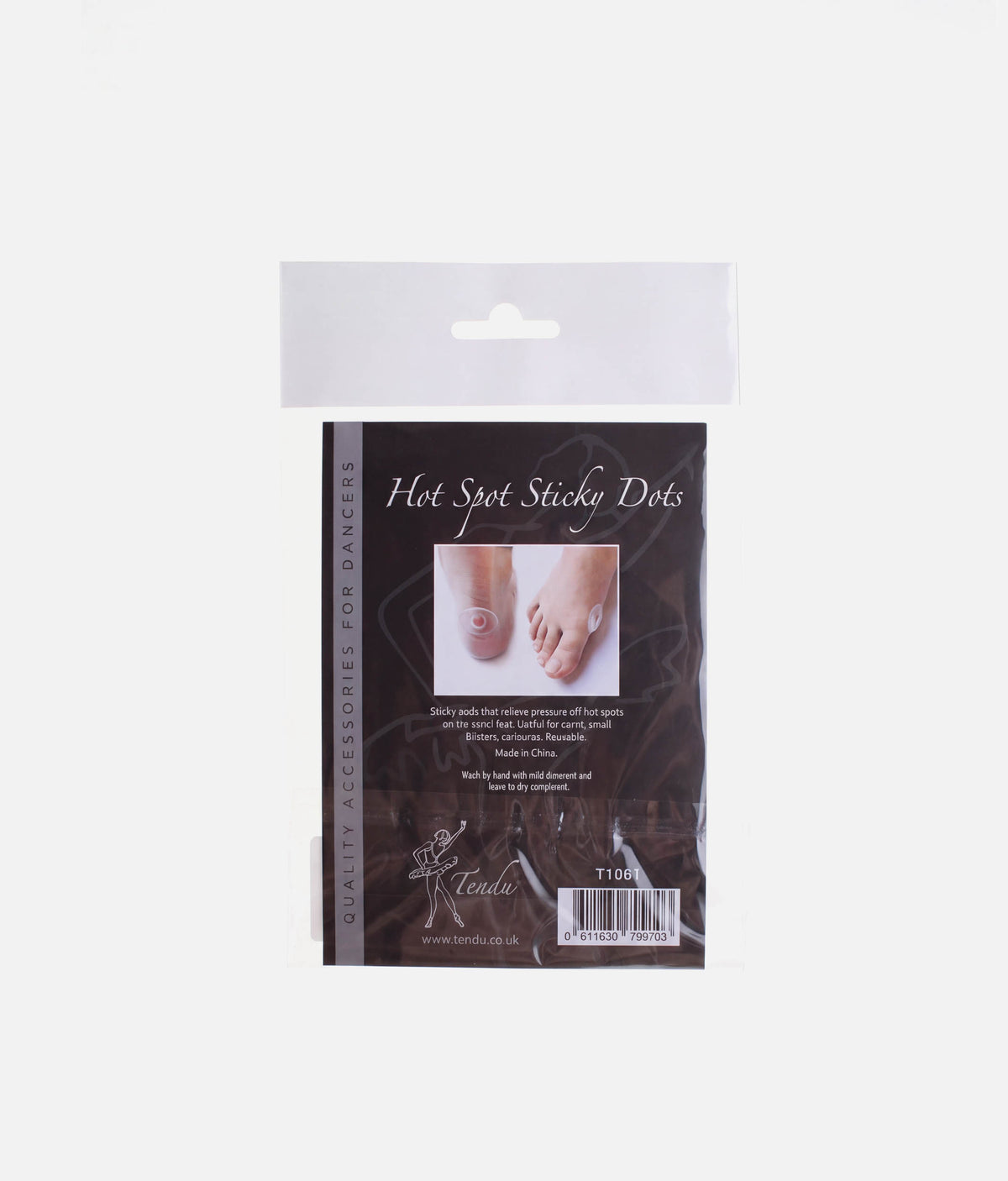 Tendu Hot Spot Dots – Reusable Adhesive Dance Shoe Pads