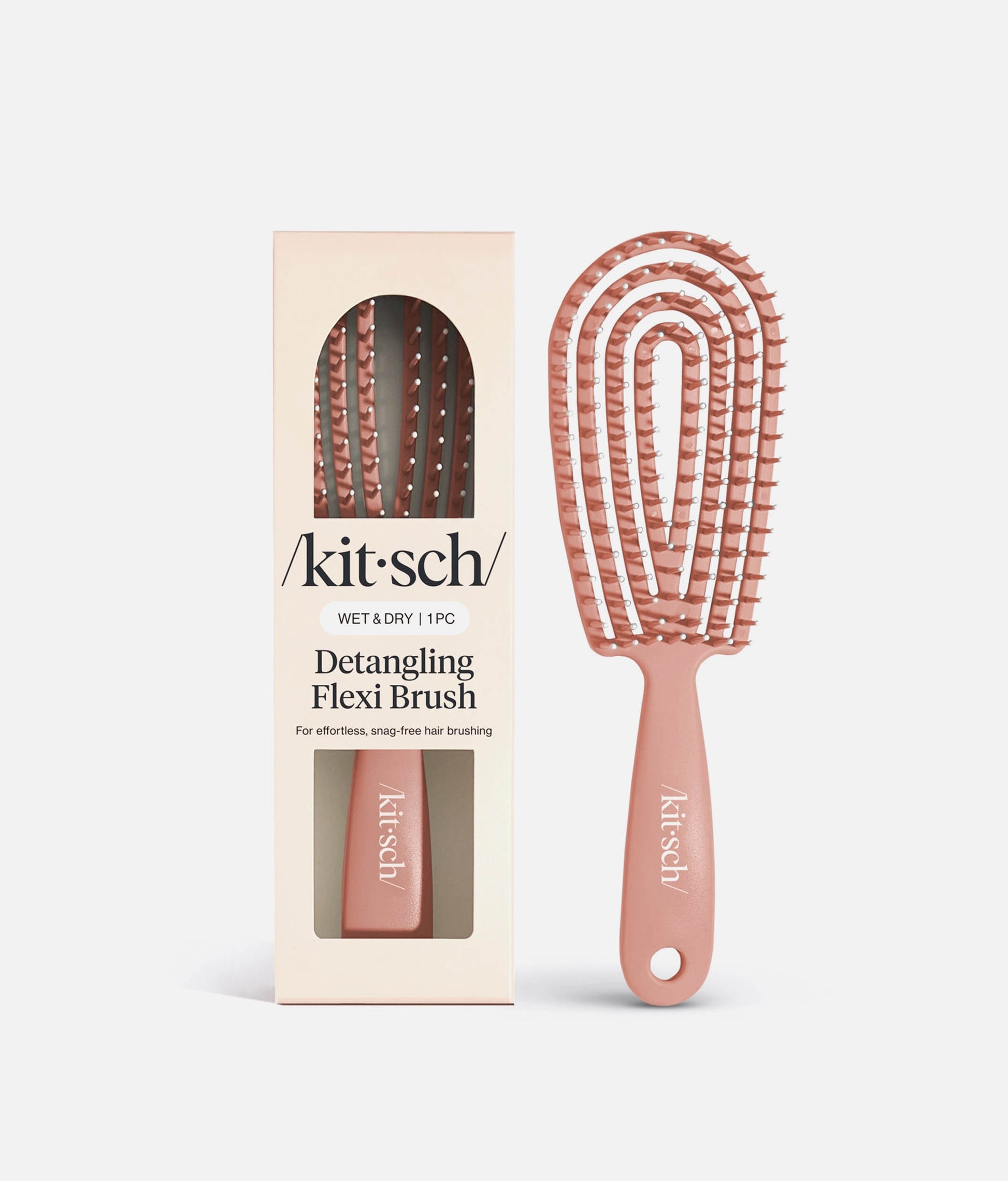 Terracotta Detangling Flexi Brush - Lightweight & Ergonomic