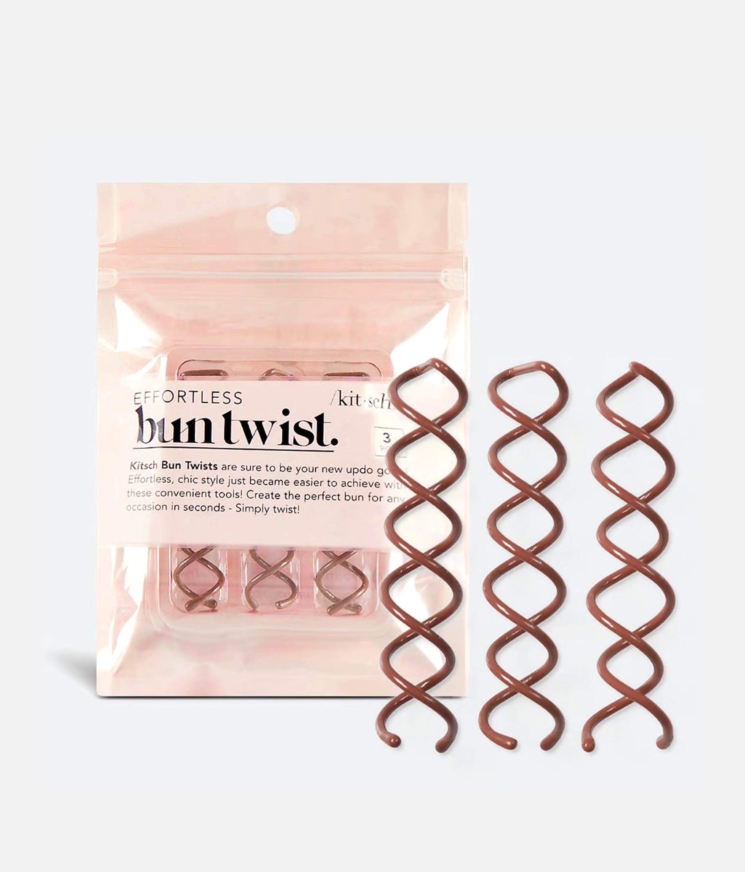 Bun Twist 3-Pack - No-Pin, No-Elastic Hair Solution