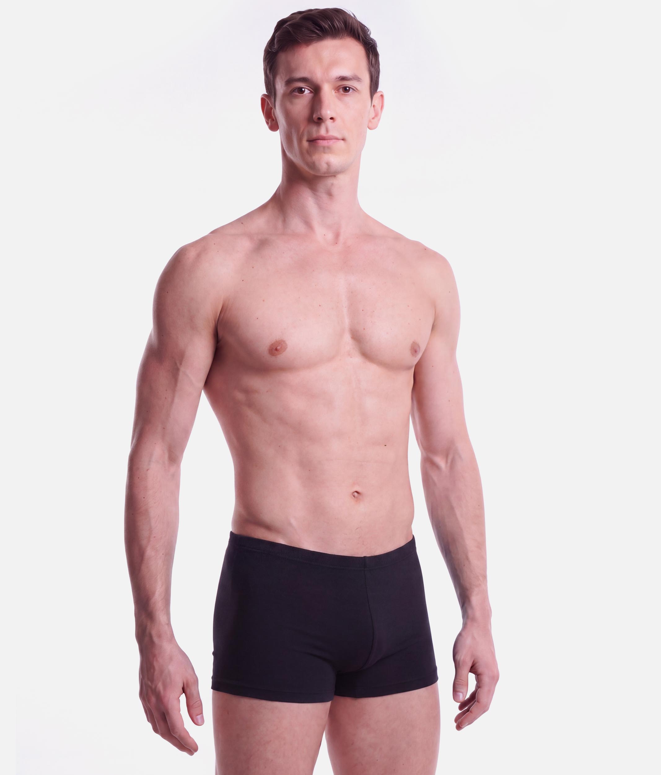 Luca Men’s Dance Shorts in Black or Tan - UG221