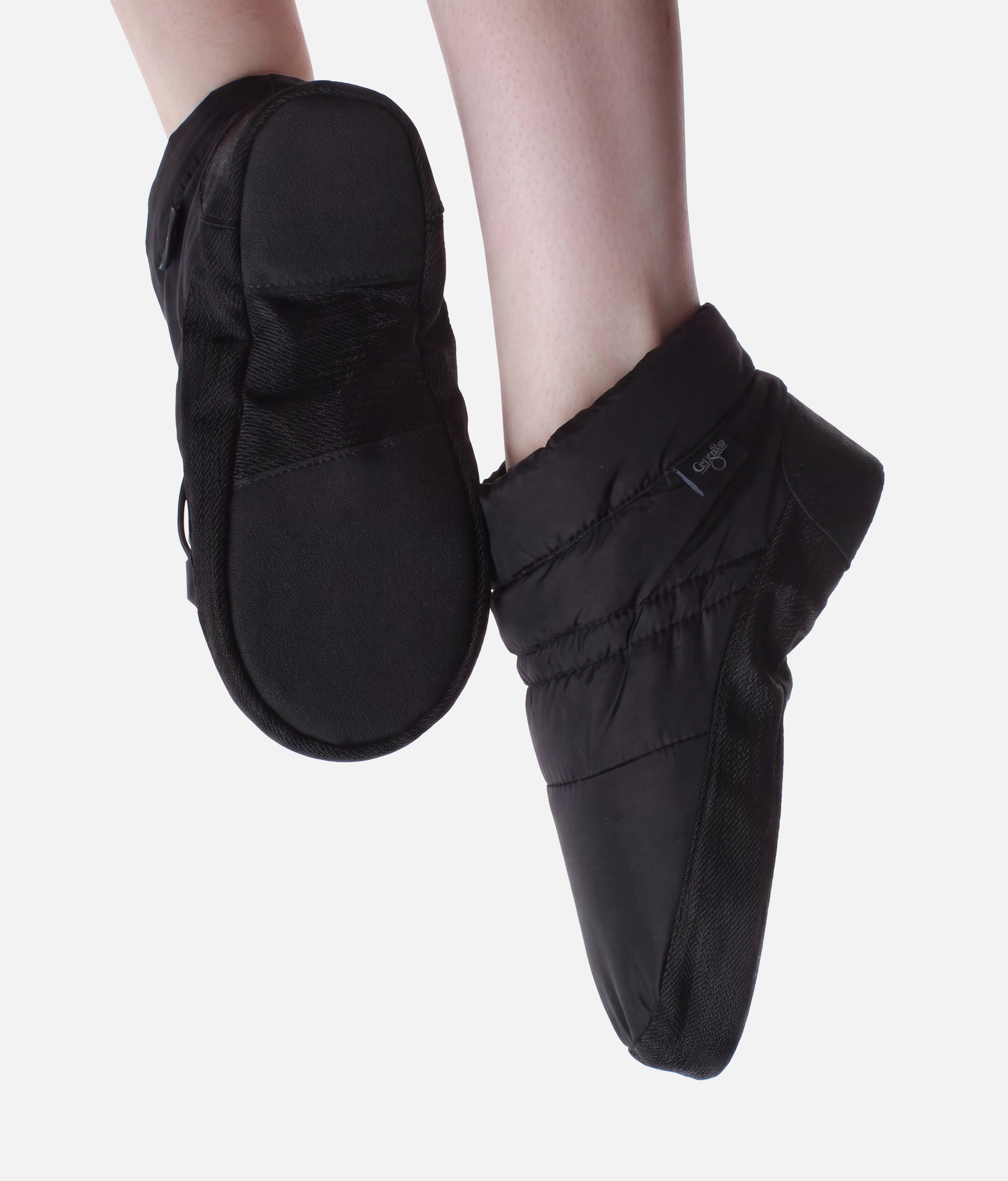Split Sole Warm-Up Booties, Low Cut with Anti-Slip Grip - M75S