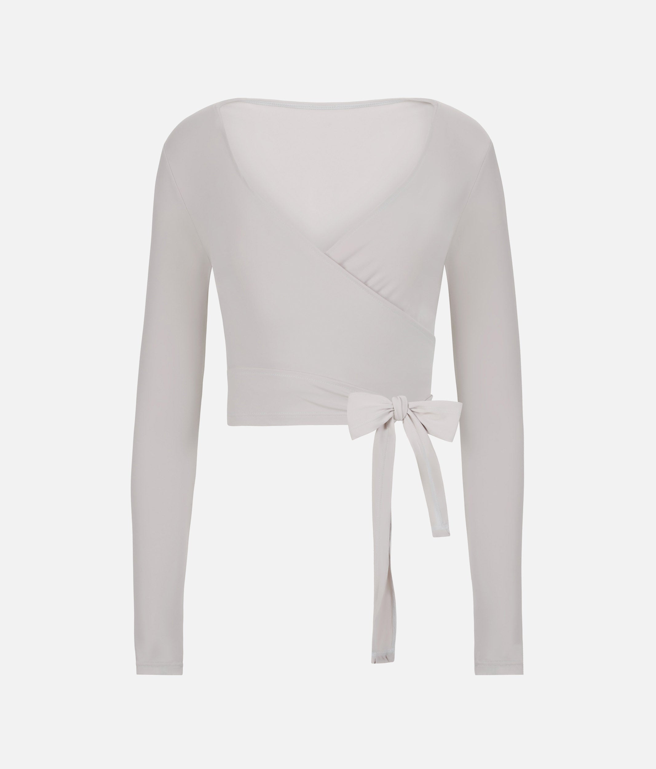 Ballet WRAP TOP for Dancers, Soft Long Sleeve Warm Up Layer