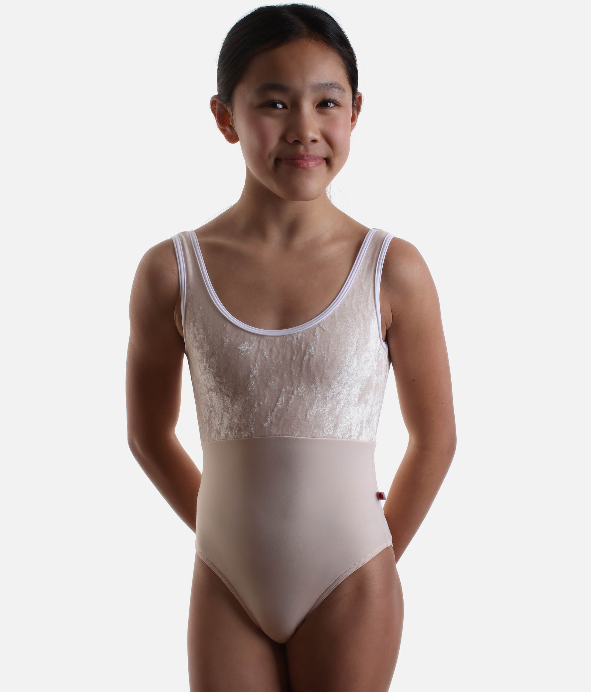 High-Cut Leg Ballet Leotard for Perfect Lines Yumiko Girls