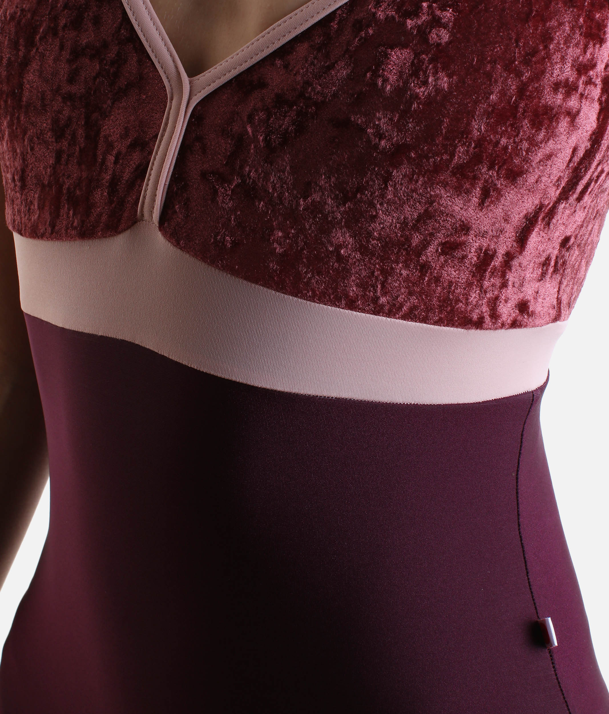 Premium Velvet Camisole Leotard, Professional Ballet Apparel - ZOE OPERA