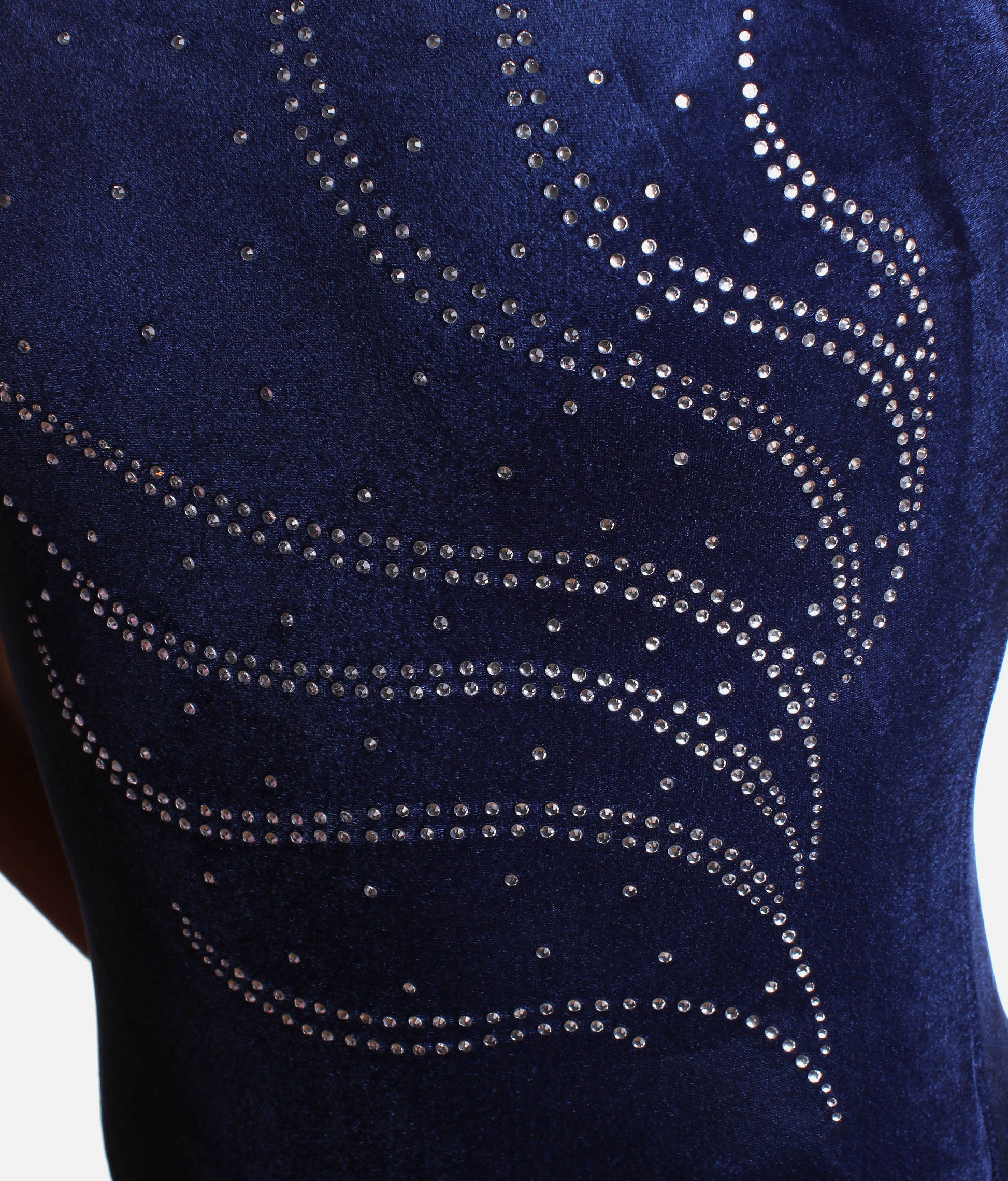 Girls Smooth Velour Gymnastics Leotard with Sleeveless Design - Z103
