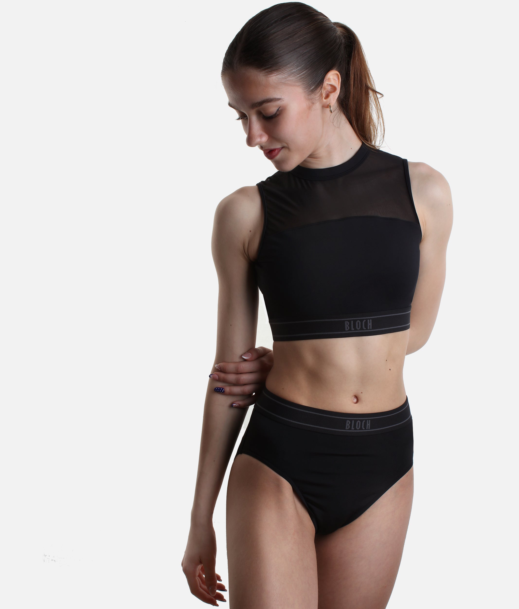 KATHERINE High Waist Dance Brief, Comfortable Essential - R90009