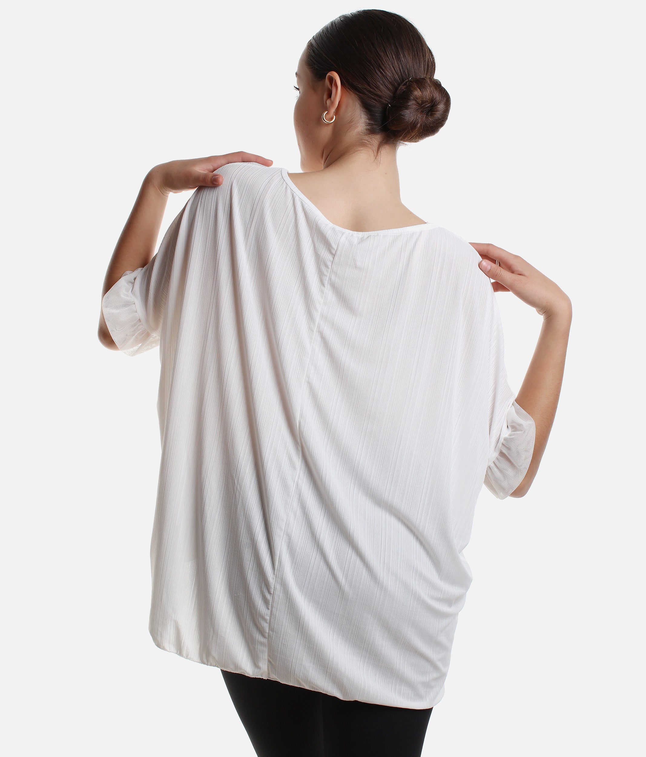 Pointe Shoes Batwing Top - 0089