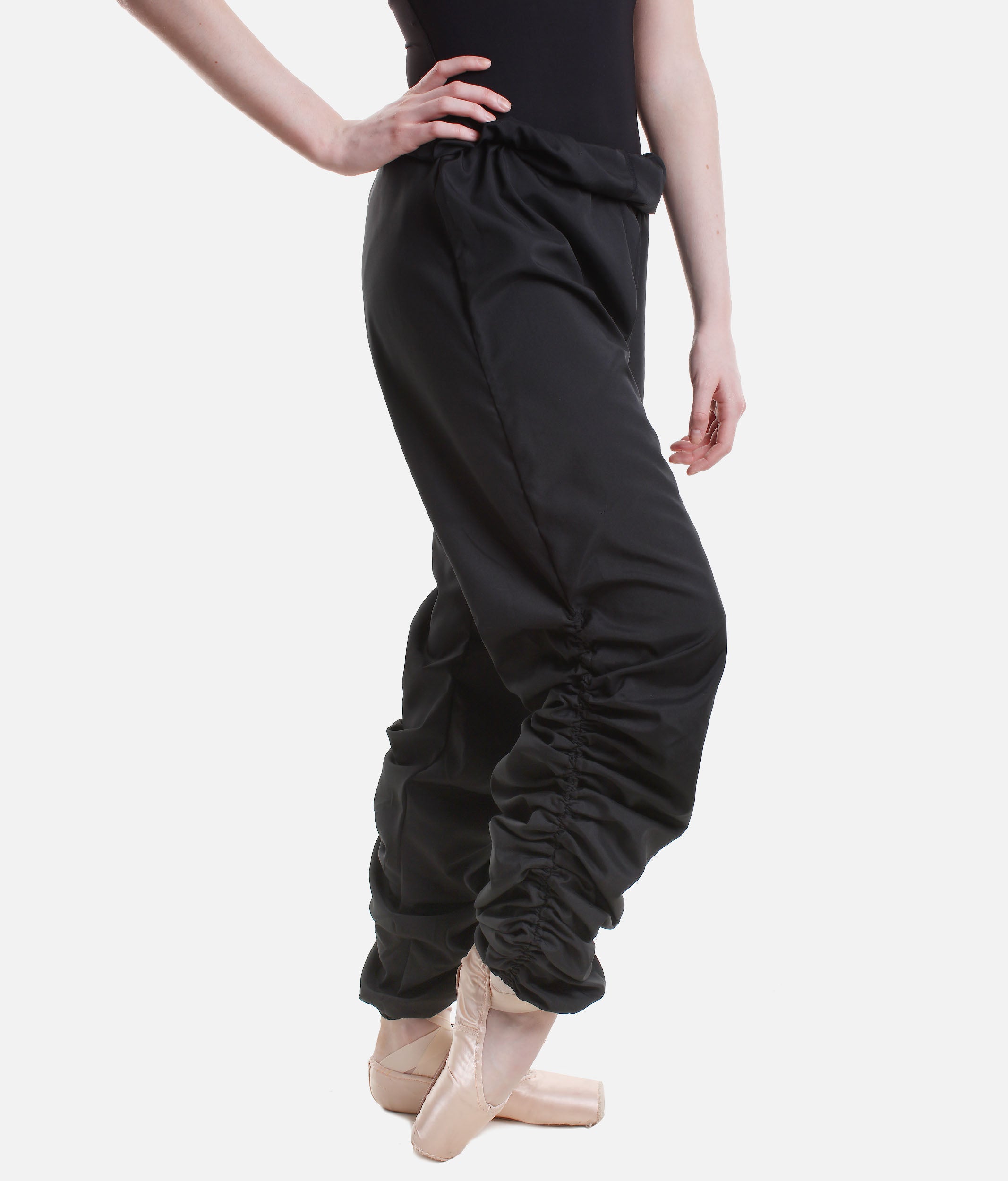 Black Warm-up Dance Harem Pants MP912 - Atelier della Danza MP