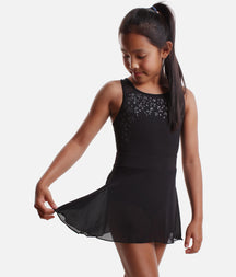 Candace Mesh Skirted Leotard - CL 4625