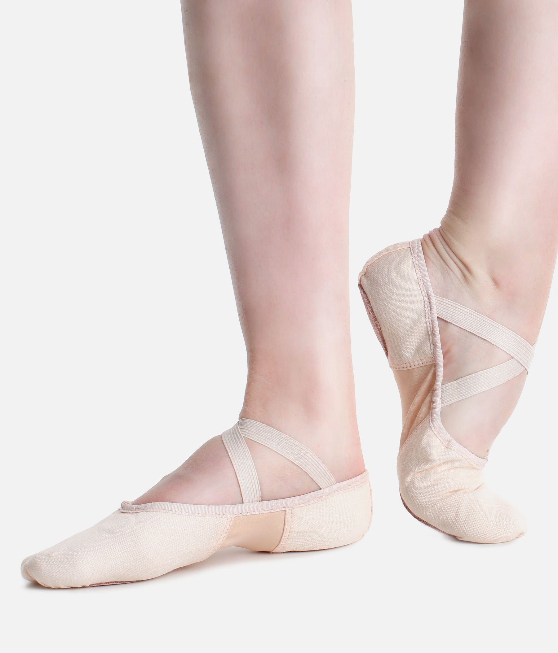 Child's Canvas Split-Sole Ballet Shoe - BAE 13