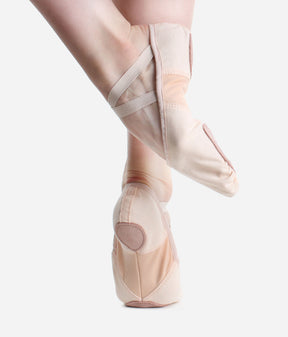 Child's Canvas Split-Sole Ballet Shoe - BAE 13