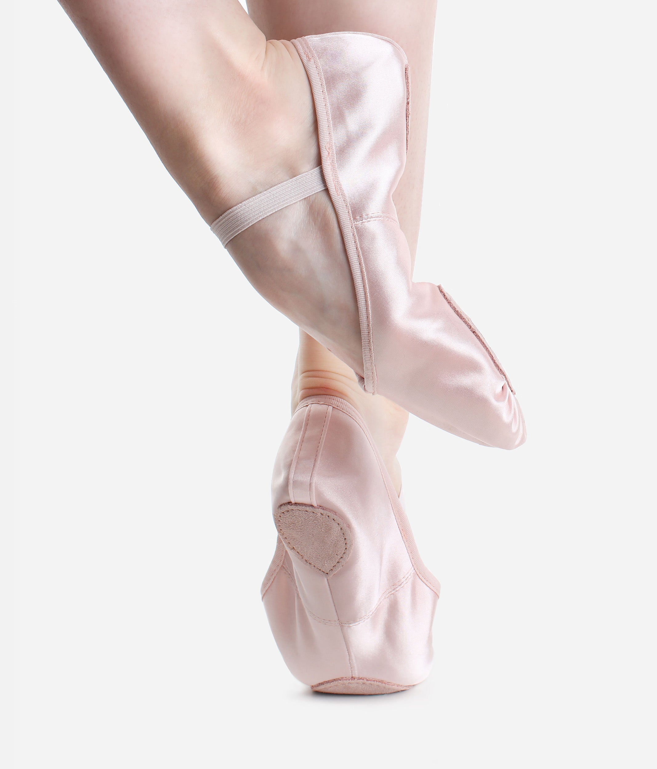 Child Split-Sole Satin Ballet Shoe - BAE 15