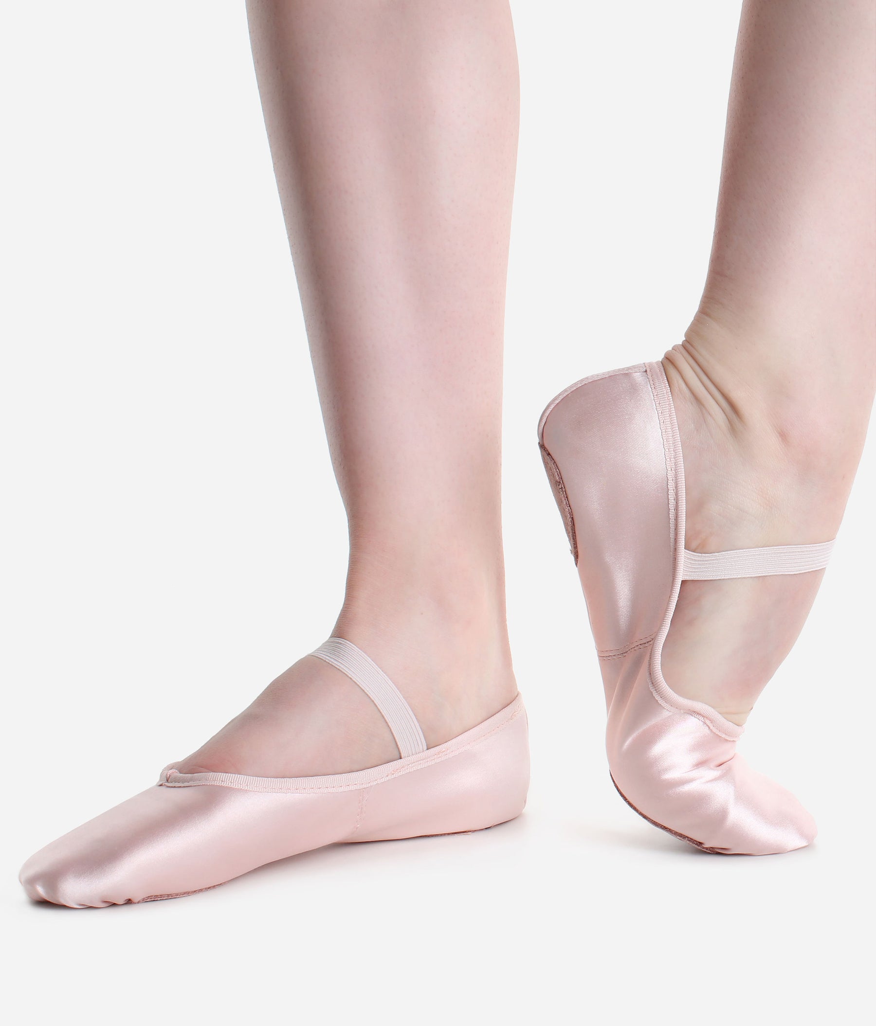 Child Split-Sole Satin Ballet Shoe - BAE 15
