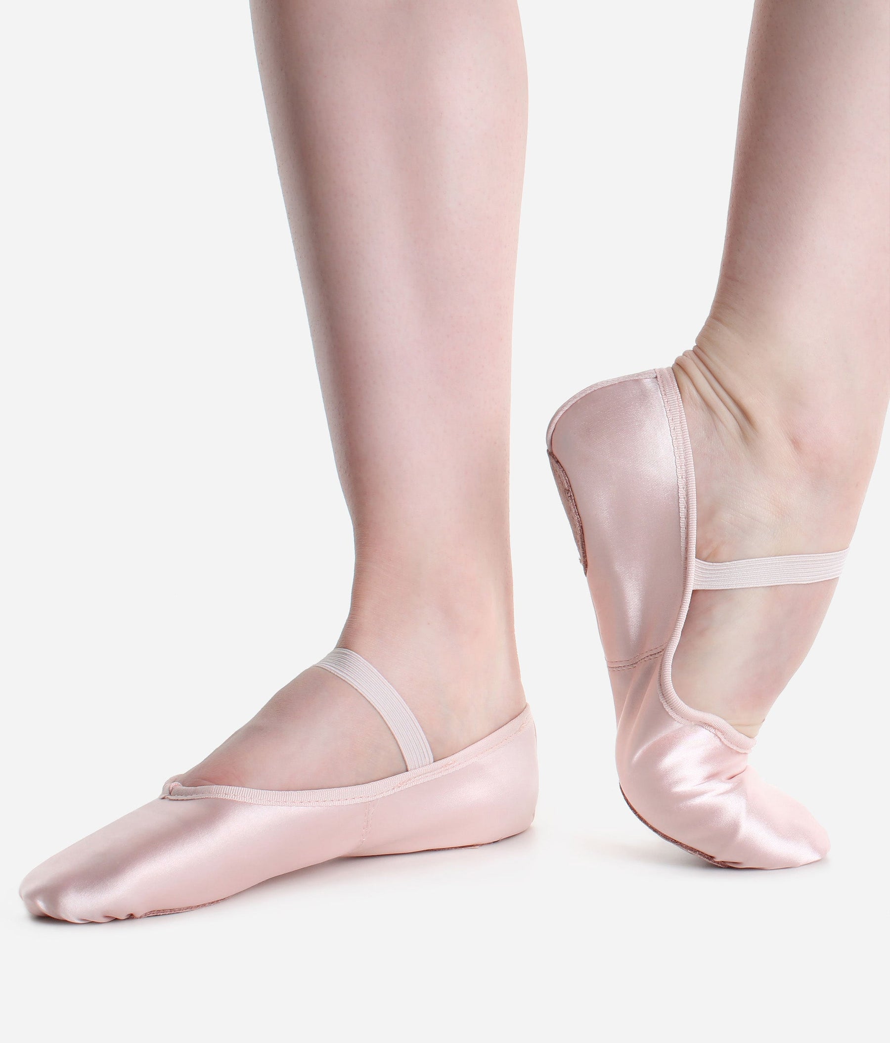 Split-Sole Satin Ballet Shoe - BAE 15